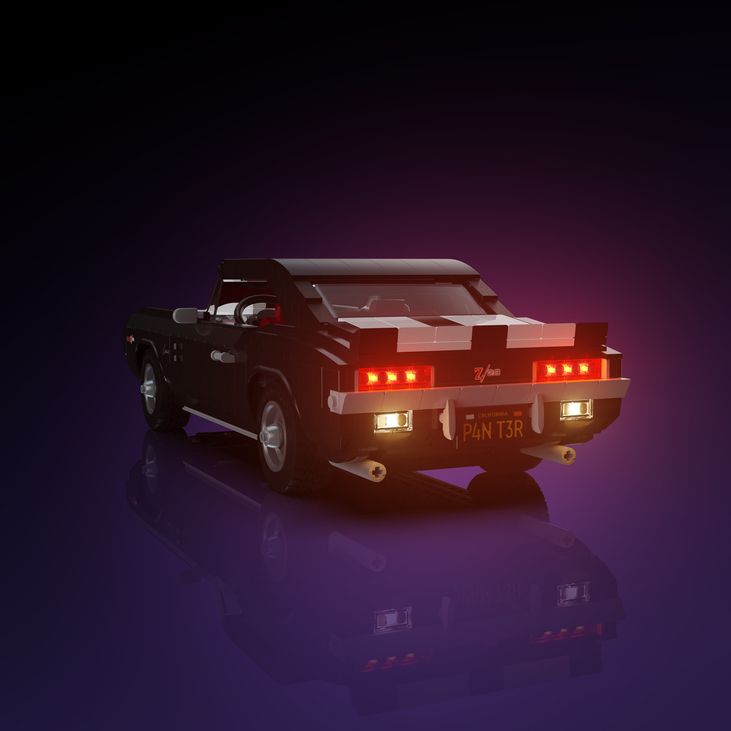 LMB 2.0 Light Kit for LEGO® Chevrolet Camaro Z28 #10304