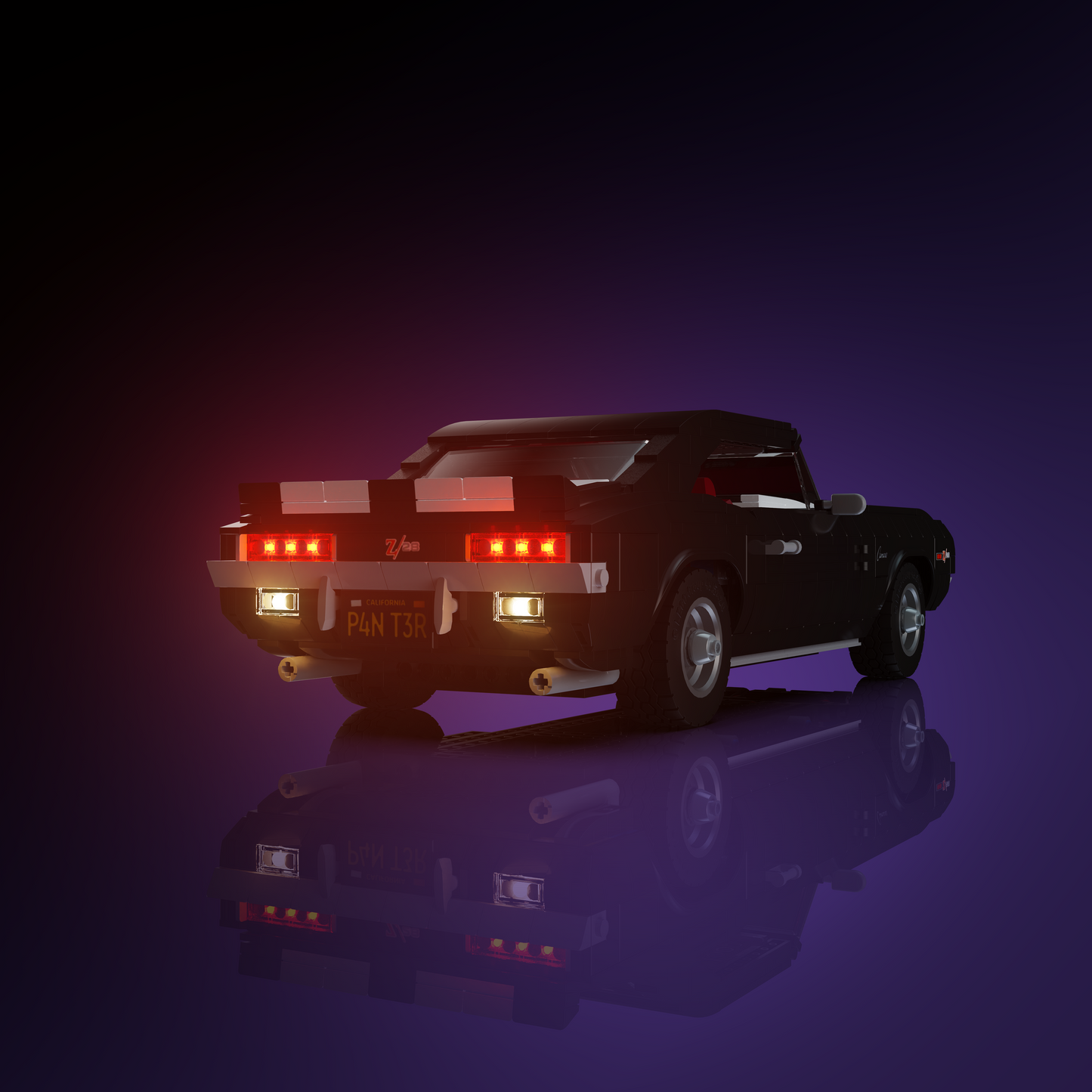 LMB 2.0 Light Kit for LEGO® Chevrolet Camaro Z28 #10304