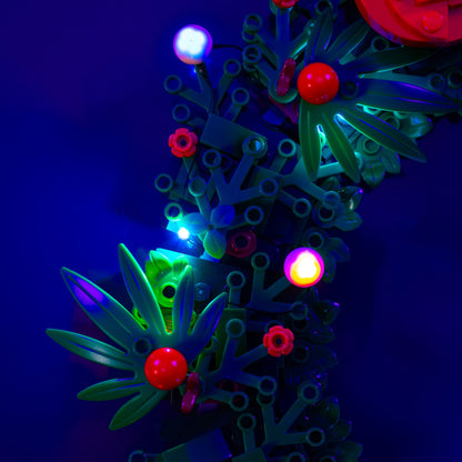 LEGO® Christmas Wreath 2-in-1 #40426 DIY Light Bundle