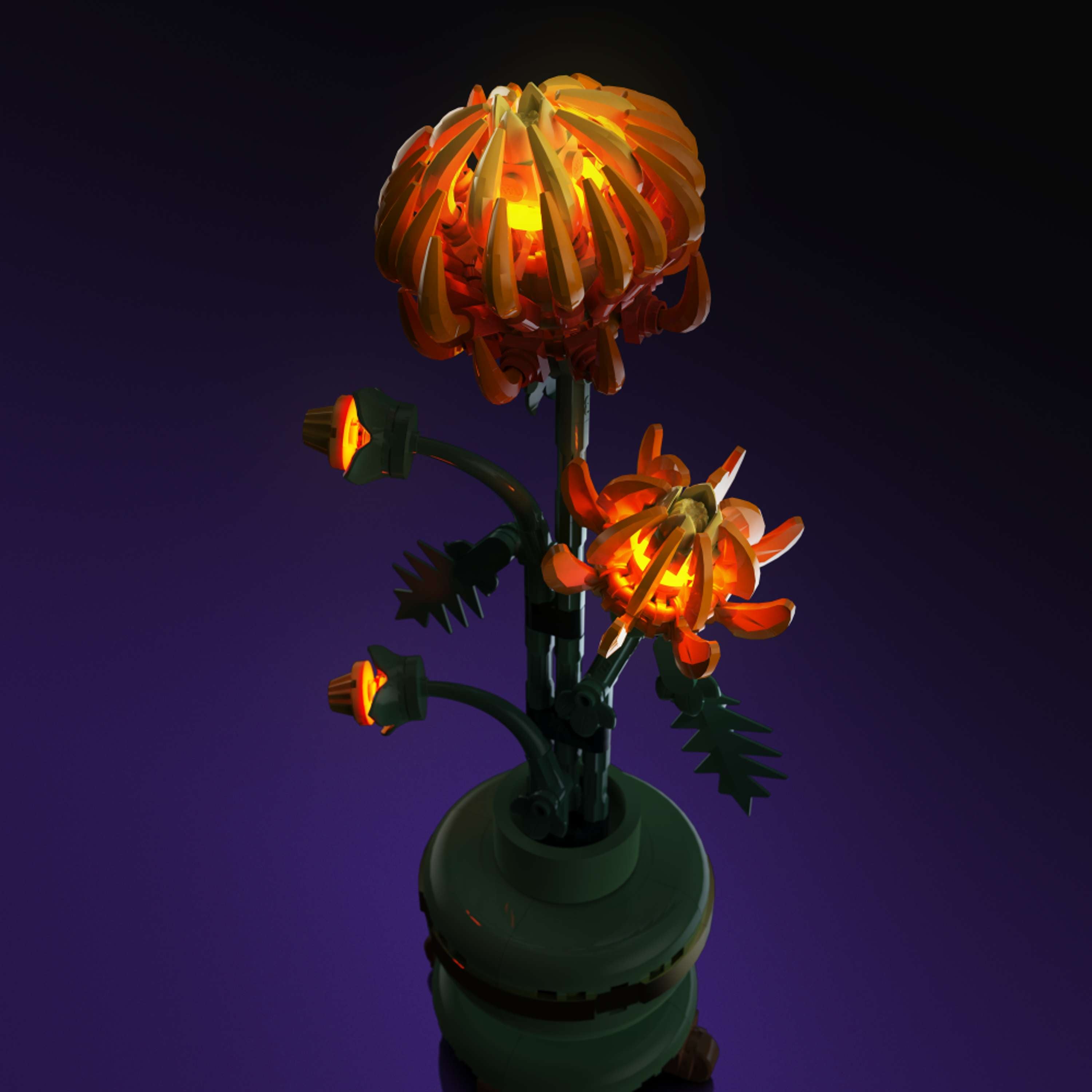 LMB 2.0 Light Kit for LEGO Chrysanthemum #10368 – Light My Bricks USA