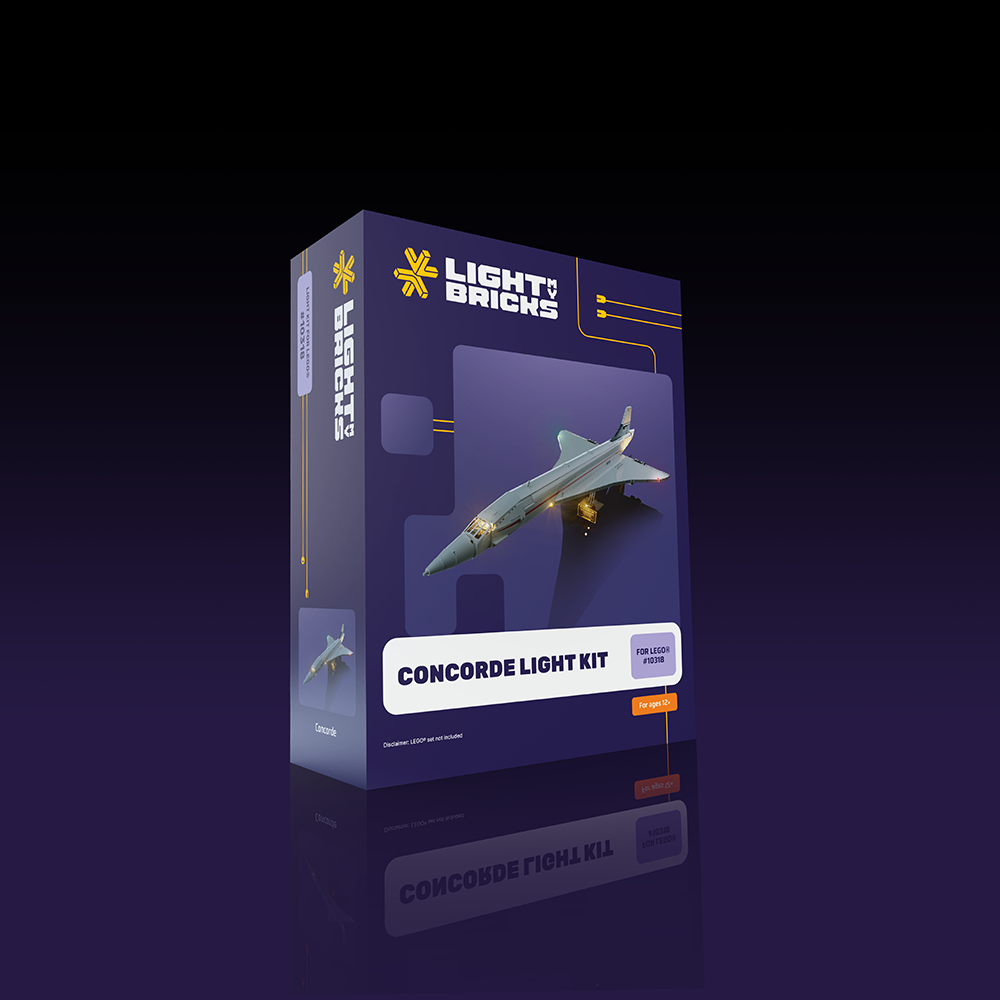 LMB 2.0 Light Kit for LEGO® Concorde #10318