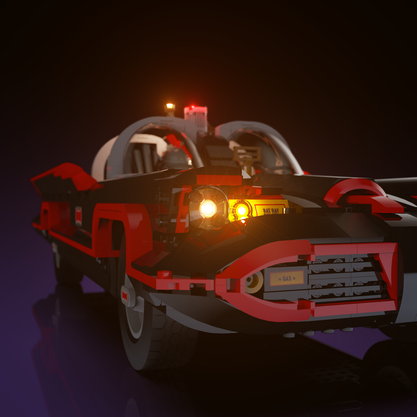 LMB 2.0 Light Kit for LEGO® DC: Batman The Classic TV Series Batmobile #76328