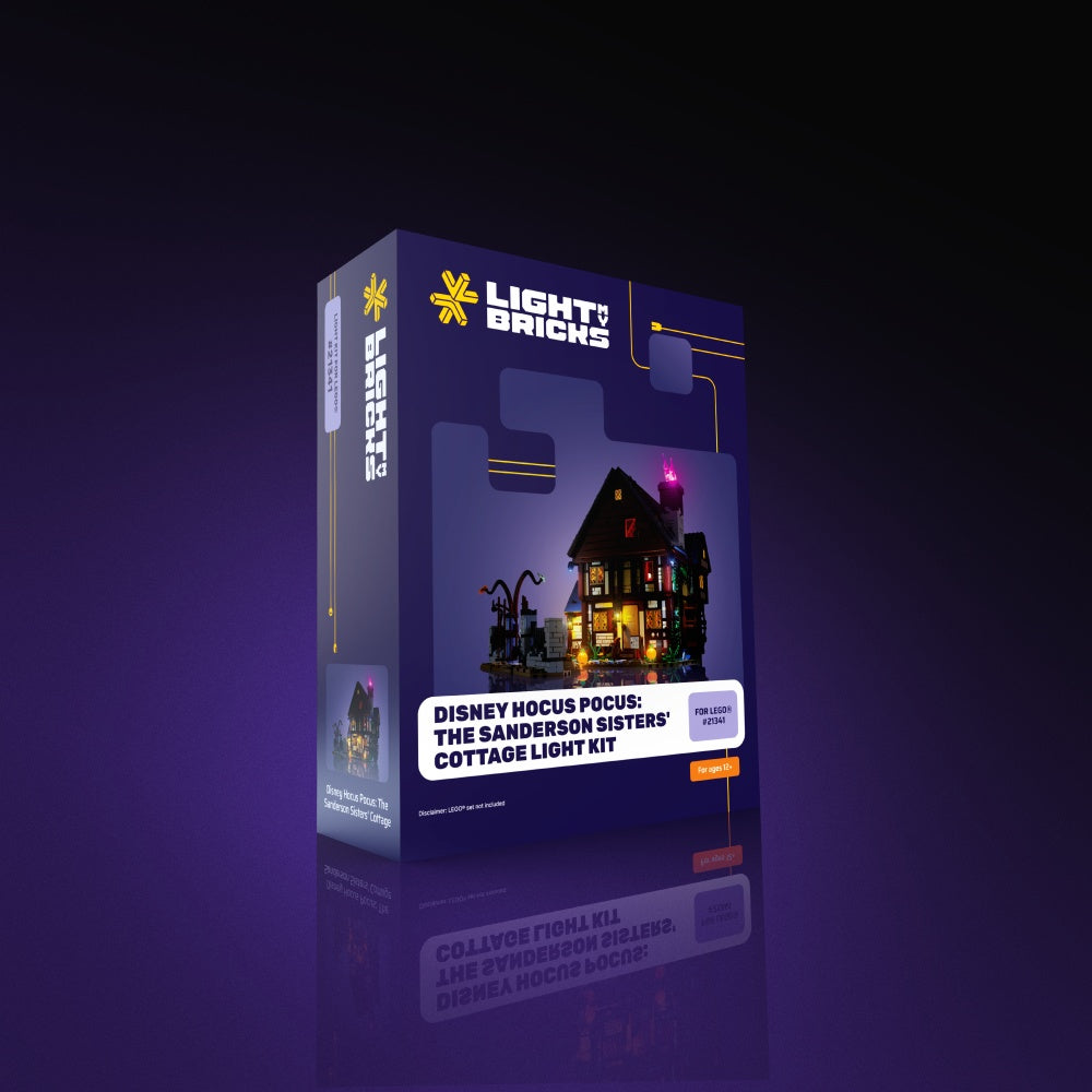 Light Kit for LEGO® Disney Hocus Pocus: The Sanderson Sisters' Cottage #21341