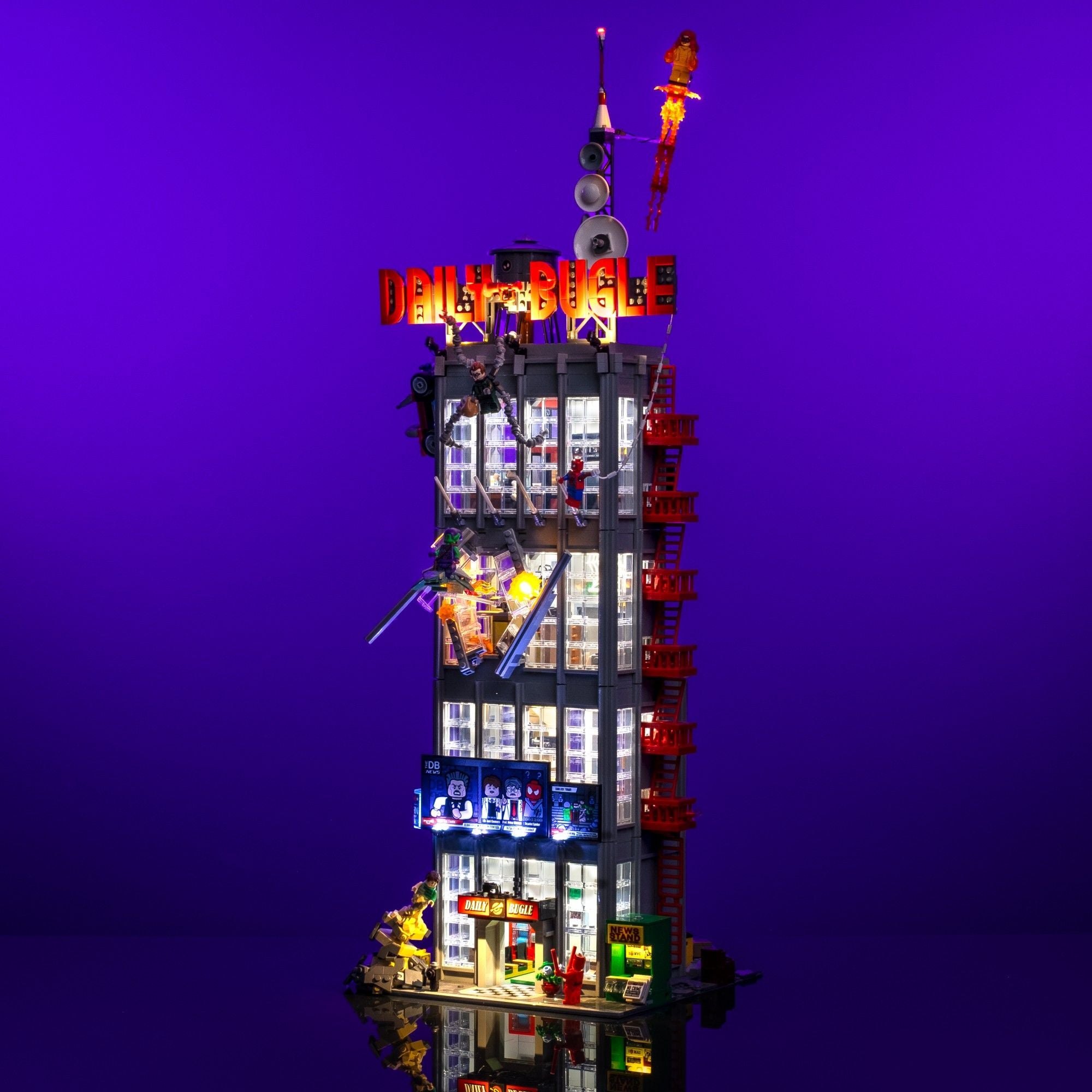 LMB 2.0 Light Kit for LEGO® Daily Bugle #76178 | Light My Bricks