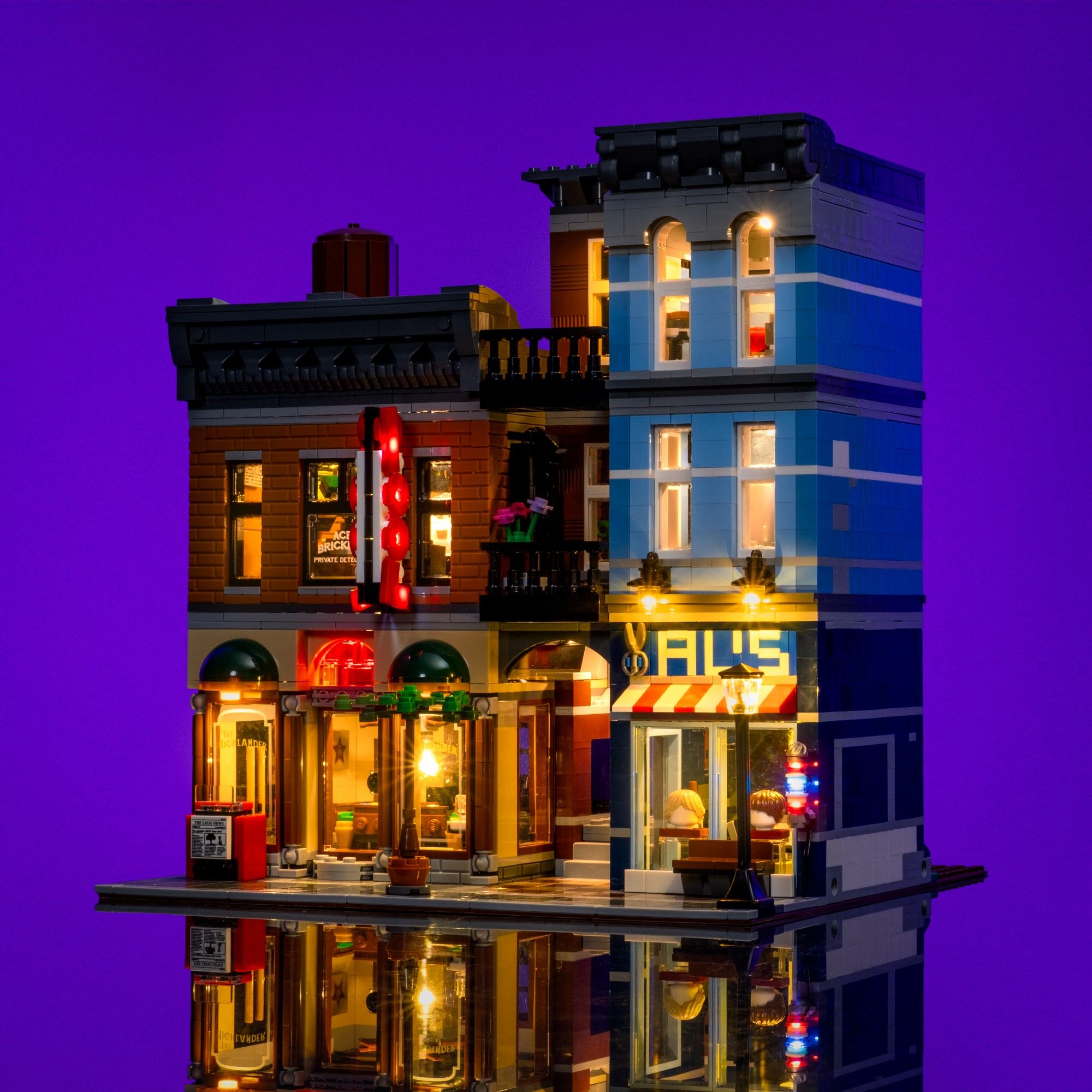 Light Kit for LEGO® Detective's Office #10246 | Light My Bricks