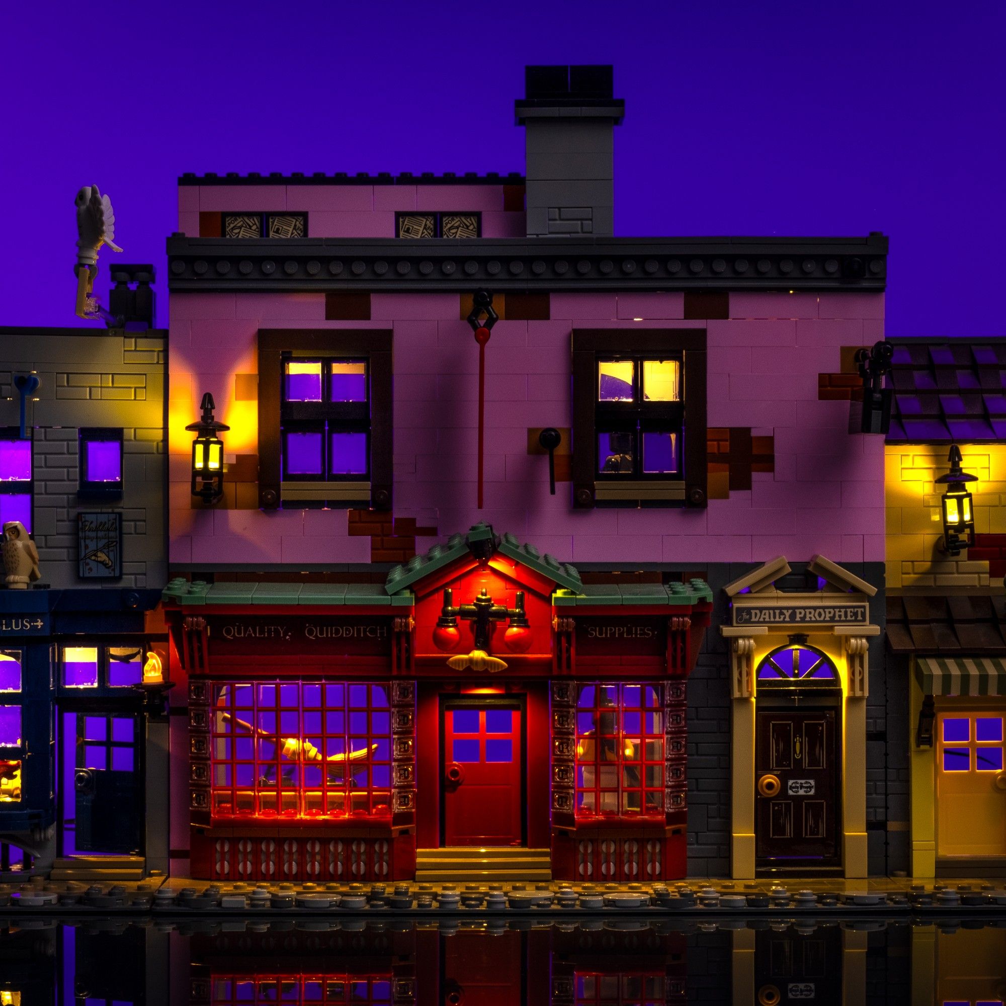 Light Kit for LEGO® Diagon Alley™ #75978 – Light My Bricks USA