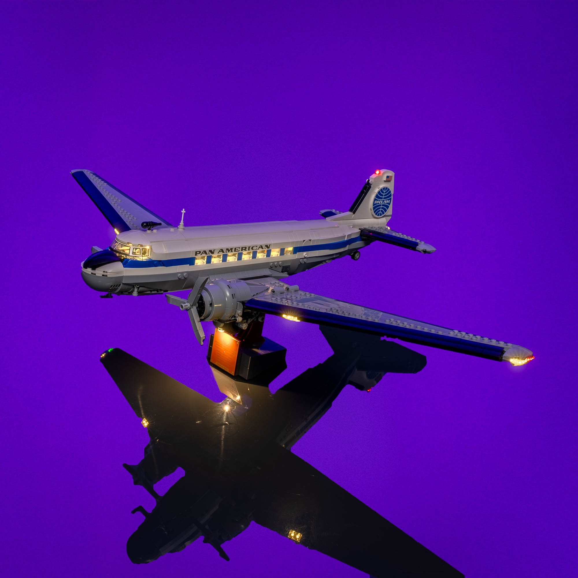Light Kit for Douglas™ DC-3™ PAN AM® Airliner #11378 | Light My