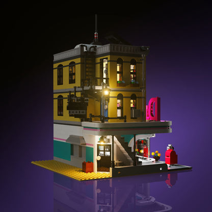 Light Kit for LEGO® Downtown Diner #10260