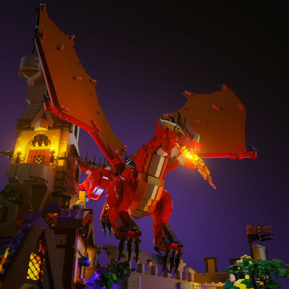 LMB 2.0 Light Kit for LEGO® Dungeons & Dragons: Red Dragon's Tale #21348