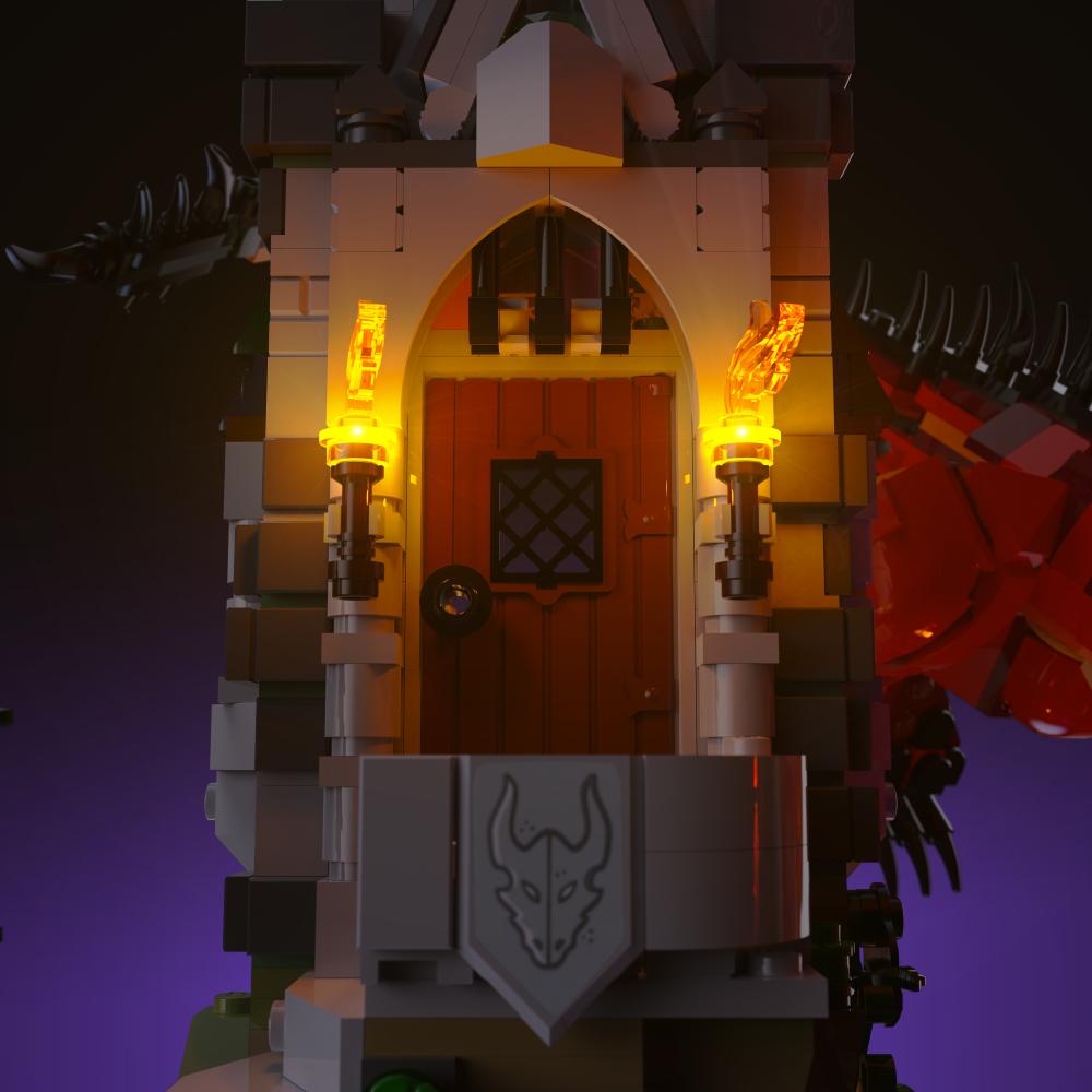 LMB 2.0 Light Kit for LEGO® Dungeons & Dragons: Red Dragon's Tale #21348