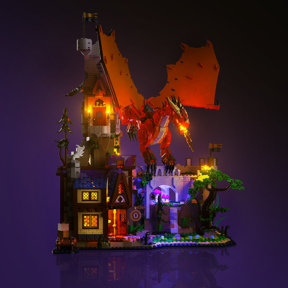 LMB 2.0 Light Kit for LEGO® Dungeons & Dragons: Red Dragon's Tale #21348