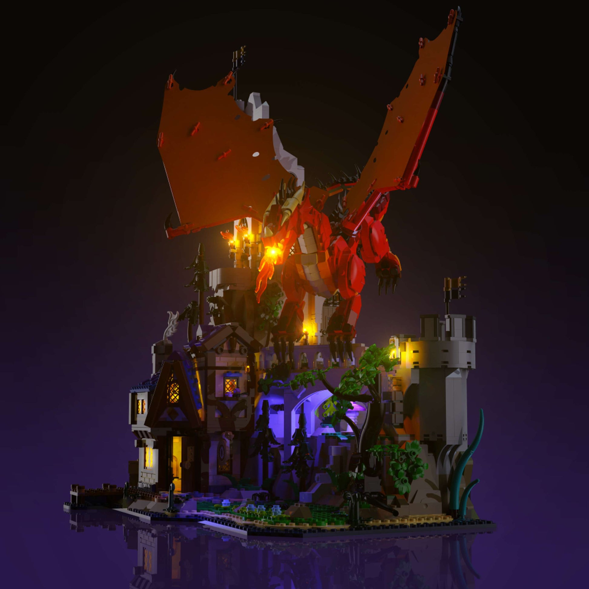 LMB Light Kit for LEGO Dungeons Dragons: Red Dragon's Tale