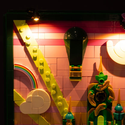 LEGO® Emerald City Wall Art #75685 DIY Light Bundle