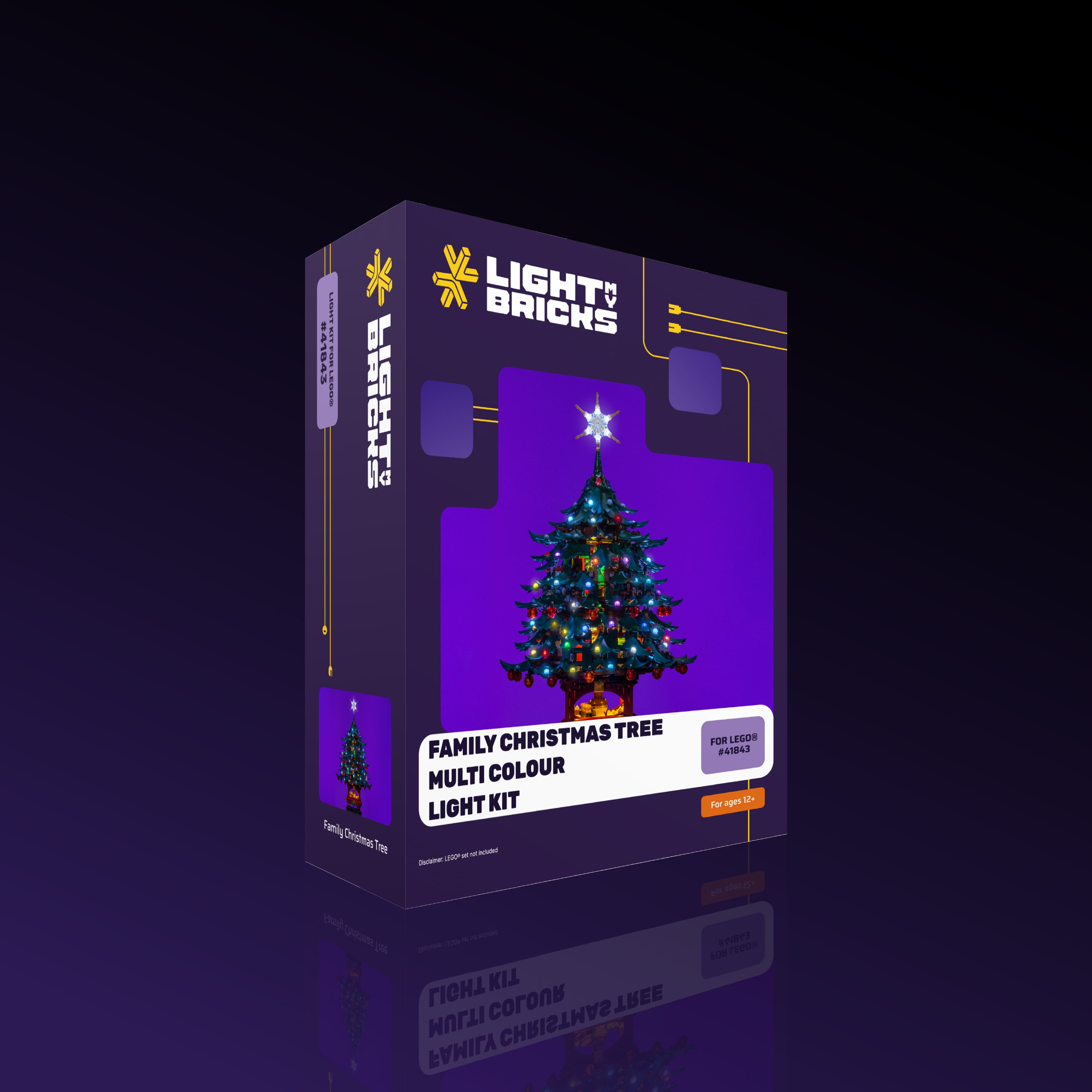 Light Kit for LEGO® Family Christmas Tree Decoration #41843