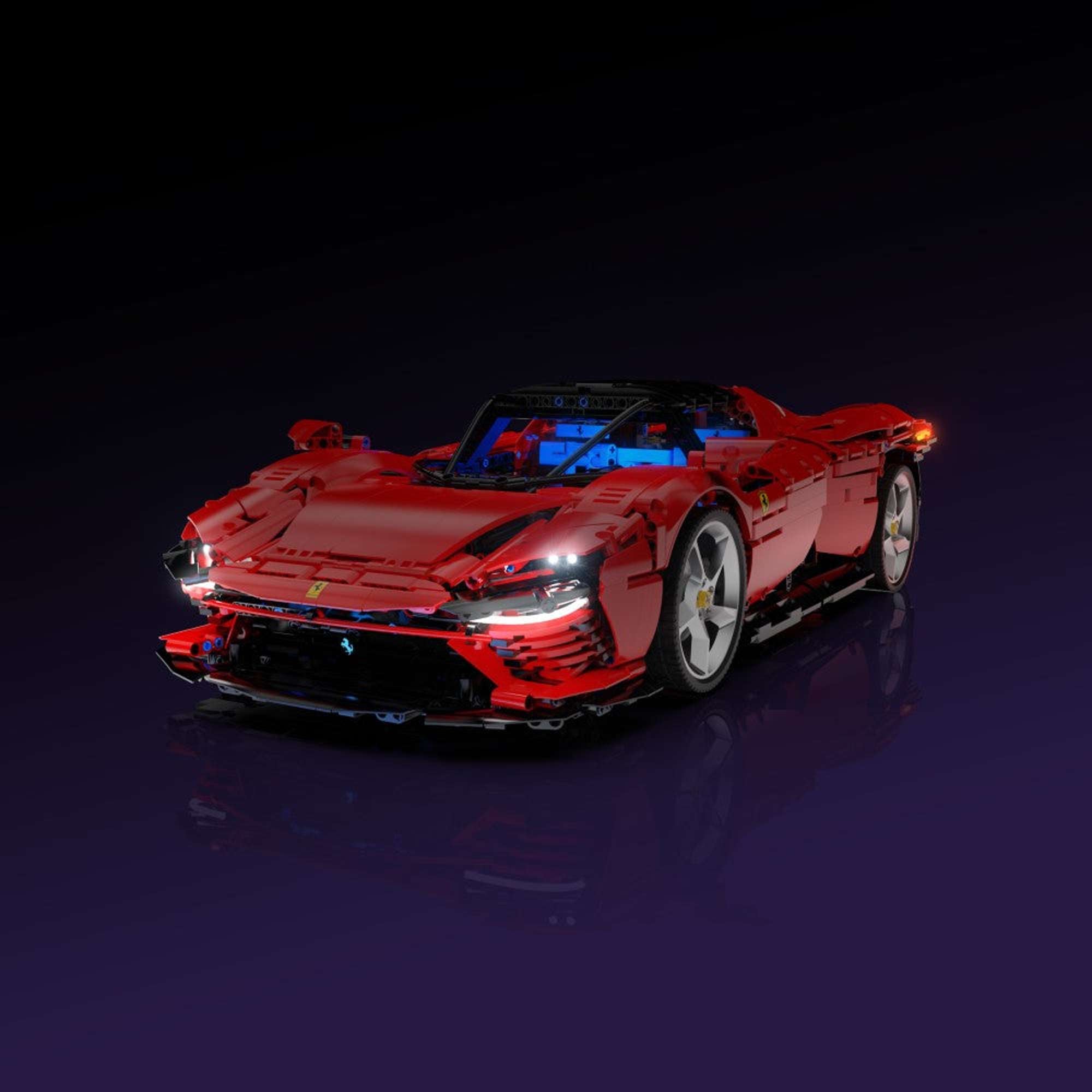 LMB 2.0 Light Kit for LEGO Ferrari Daytona SP3 #42143 – Light My