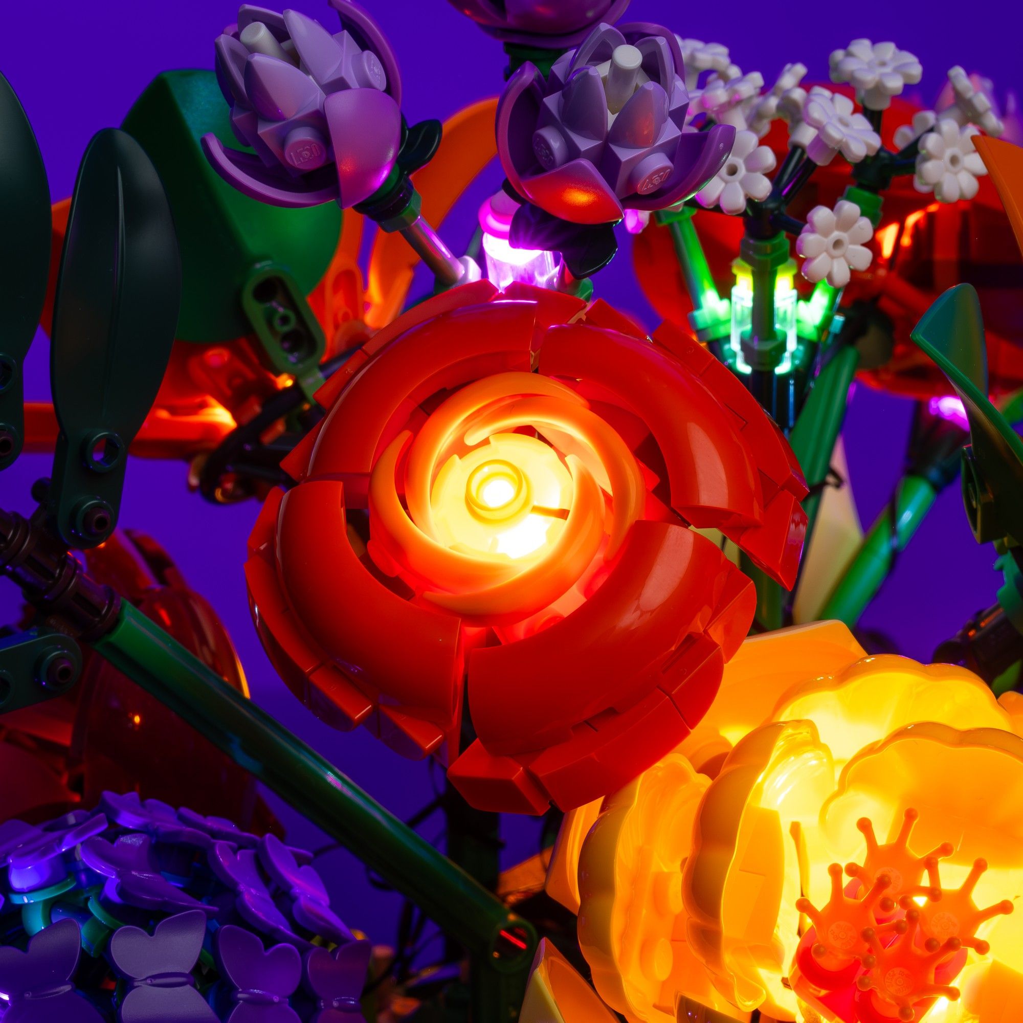 LMB 2.0 Light Kit for LEGO Flower Arrangement #10345 – Light My