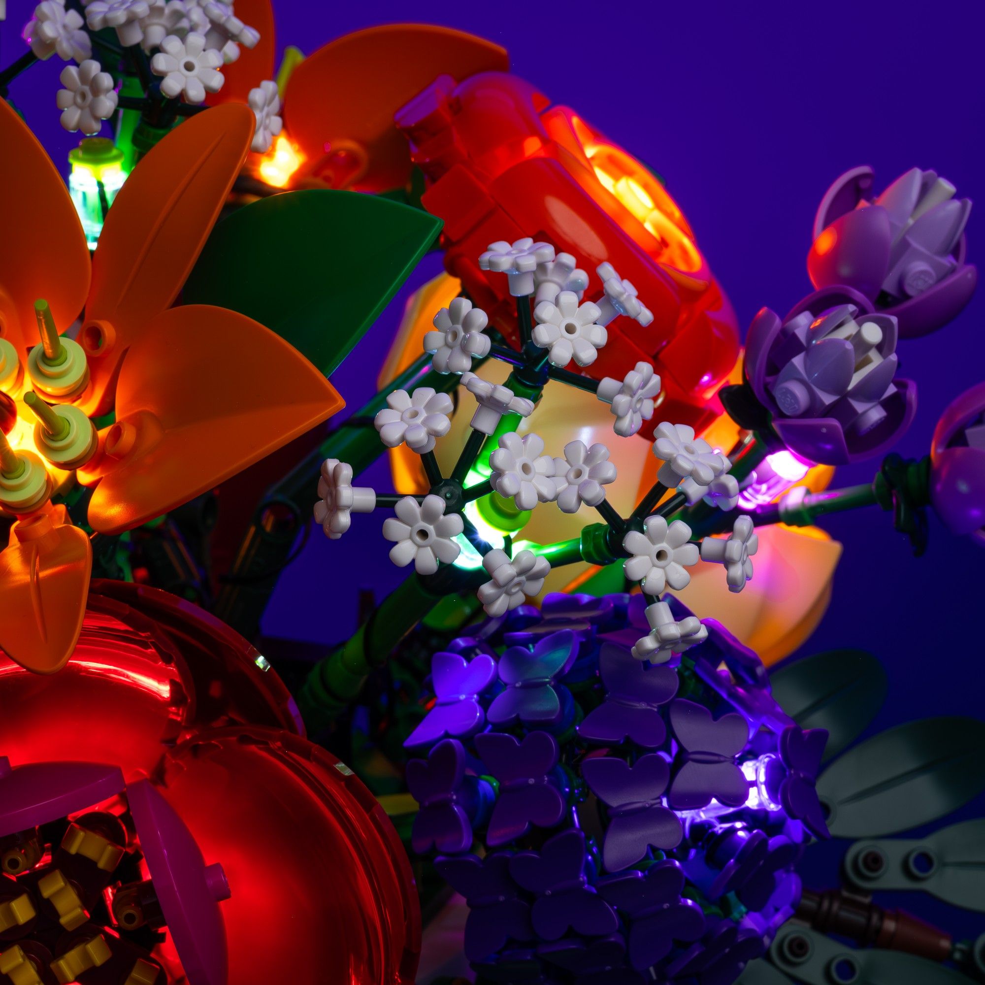 LMB 2.0 Light Kit for LEGO Flower Arrangement #10345 – Light My