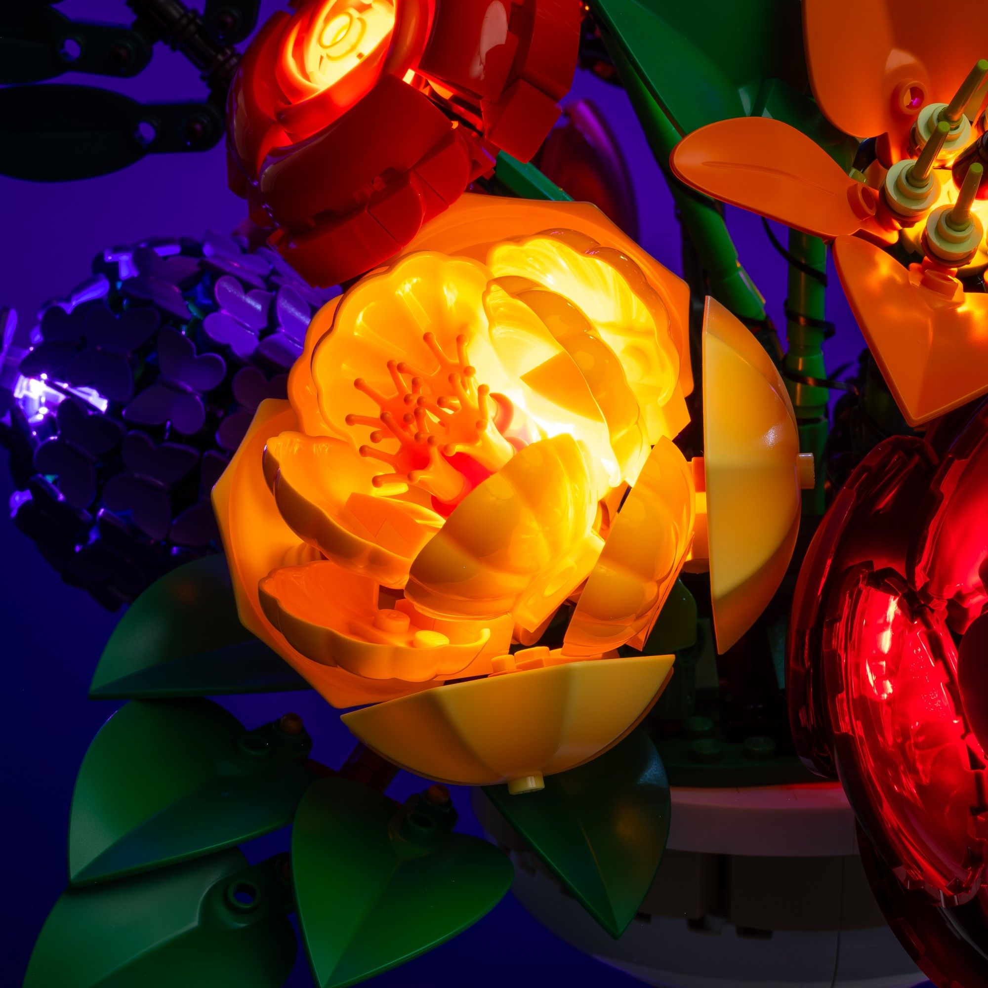 コスメランプ LMB 2.0 Light Kit for LEGO Flower Arrangement #10345 | Light My