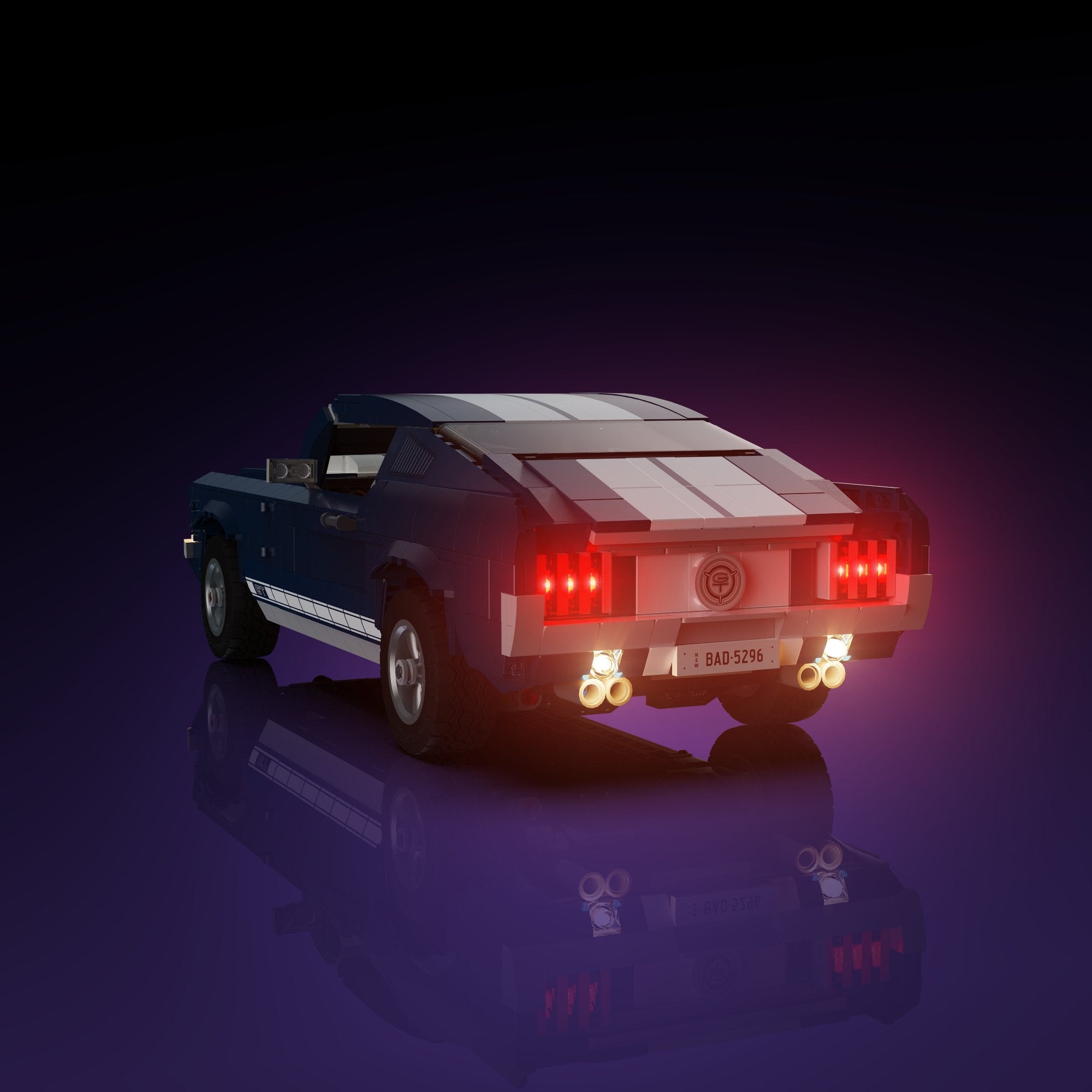 LMB 2.0 Light Kit for LEGO Ford Mustang #10265 | Light My Bricks