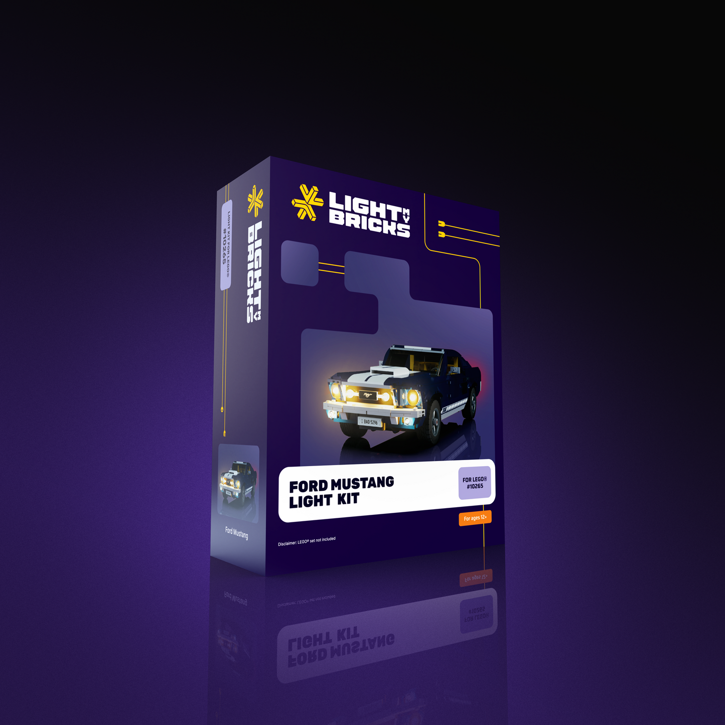 Light Kit for LEGO® Ford Mustang #10265