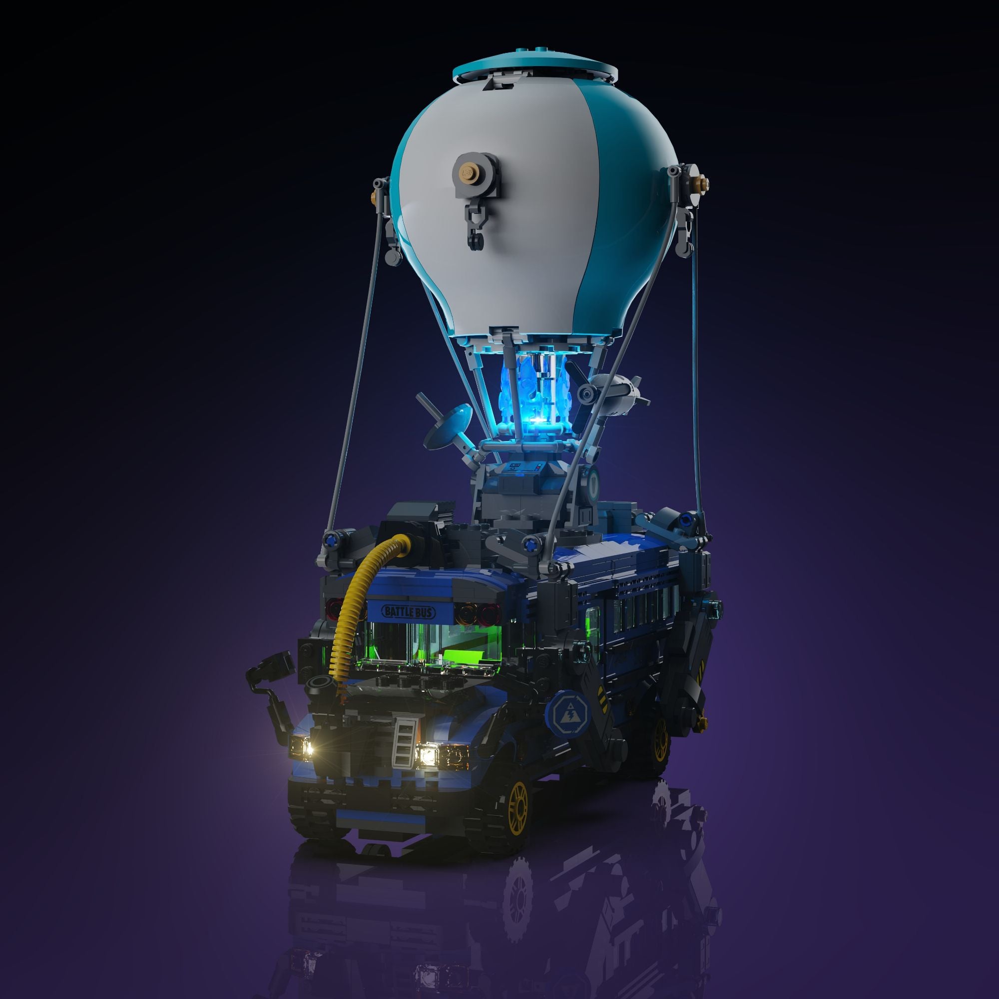 LMB 2.0 Light Kit for LEGO Fortnite Battle Bus #77073 | Light My