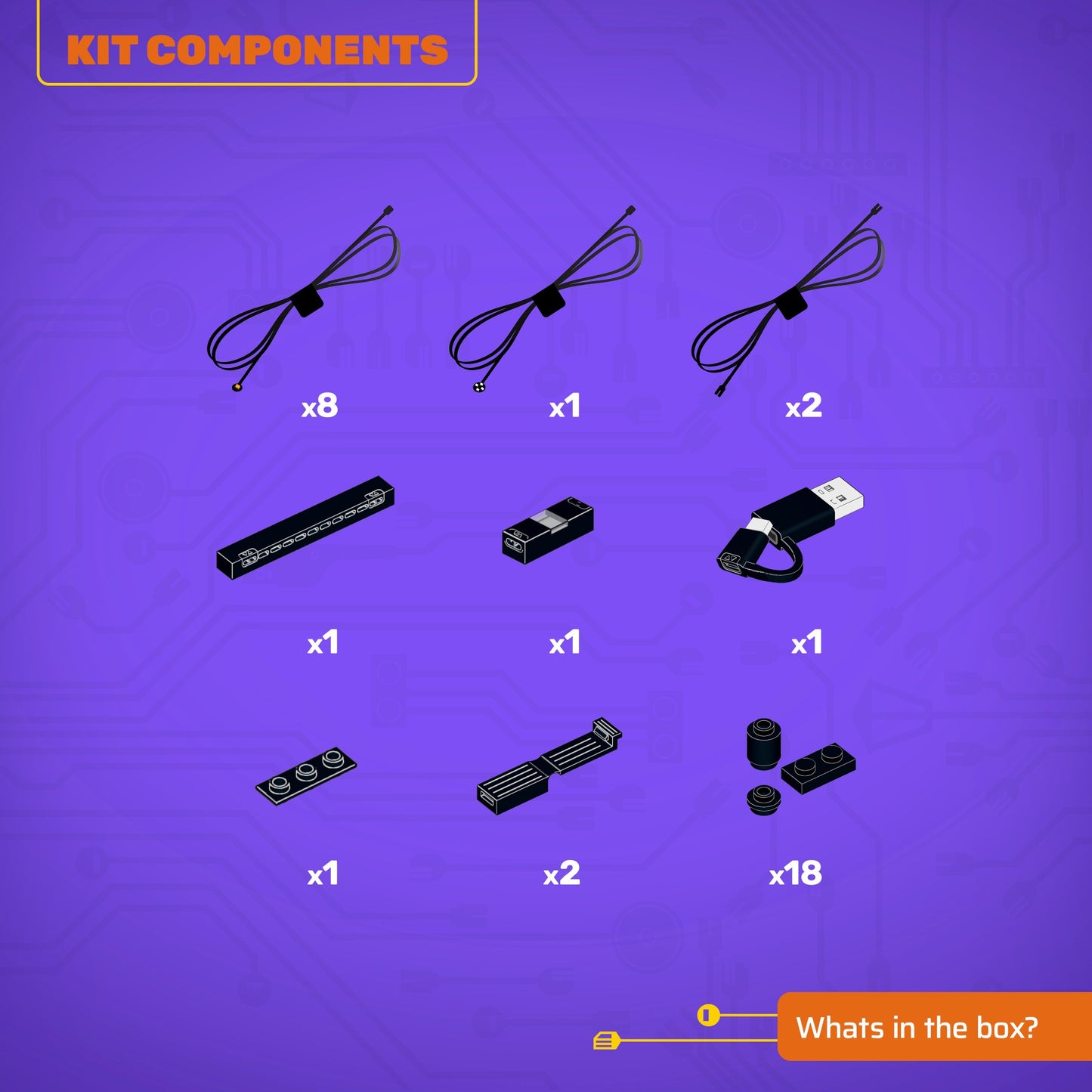 Light Kit for LEGO® French Cafe #10362