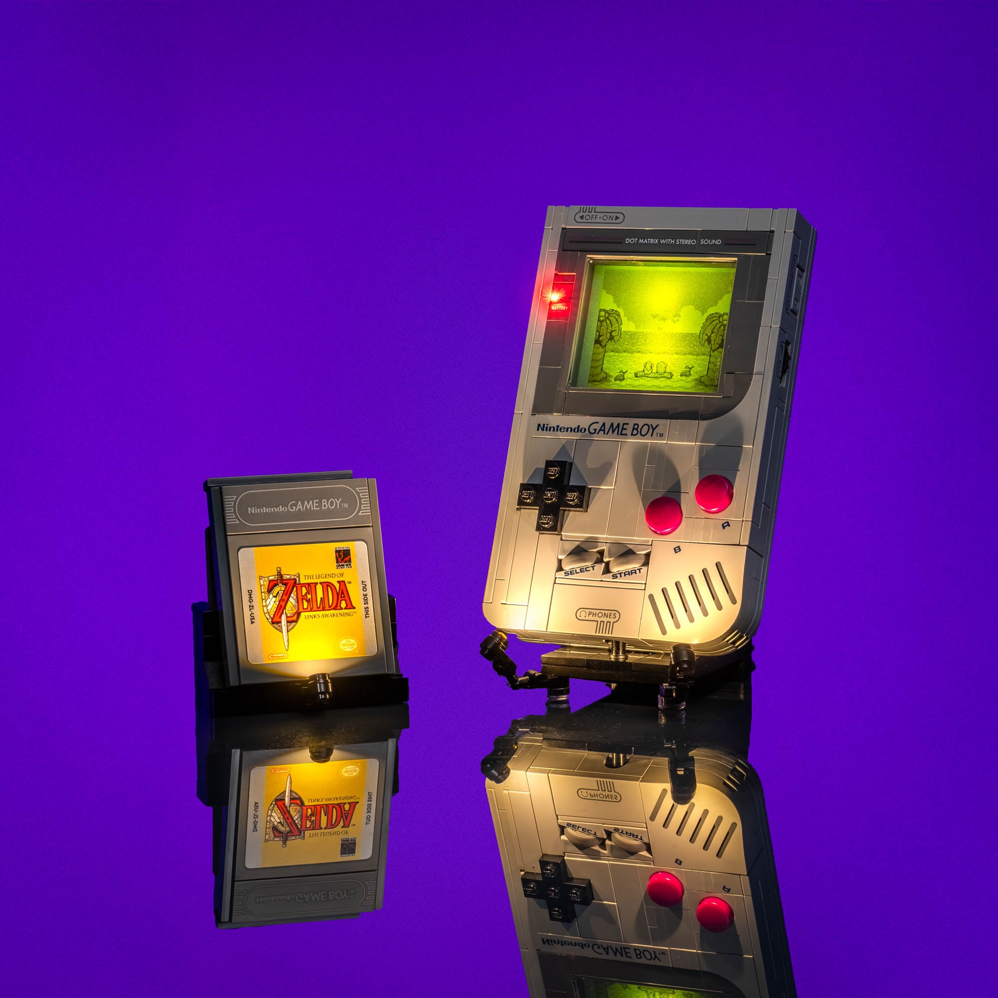 Light Kit for LEGO® Game Boy™ #72046 | Light My Bricks – Light My
