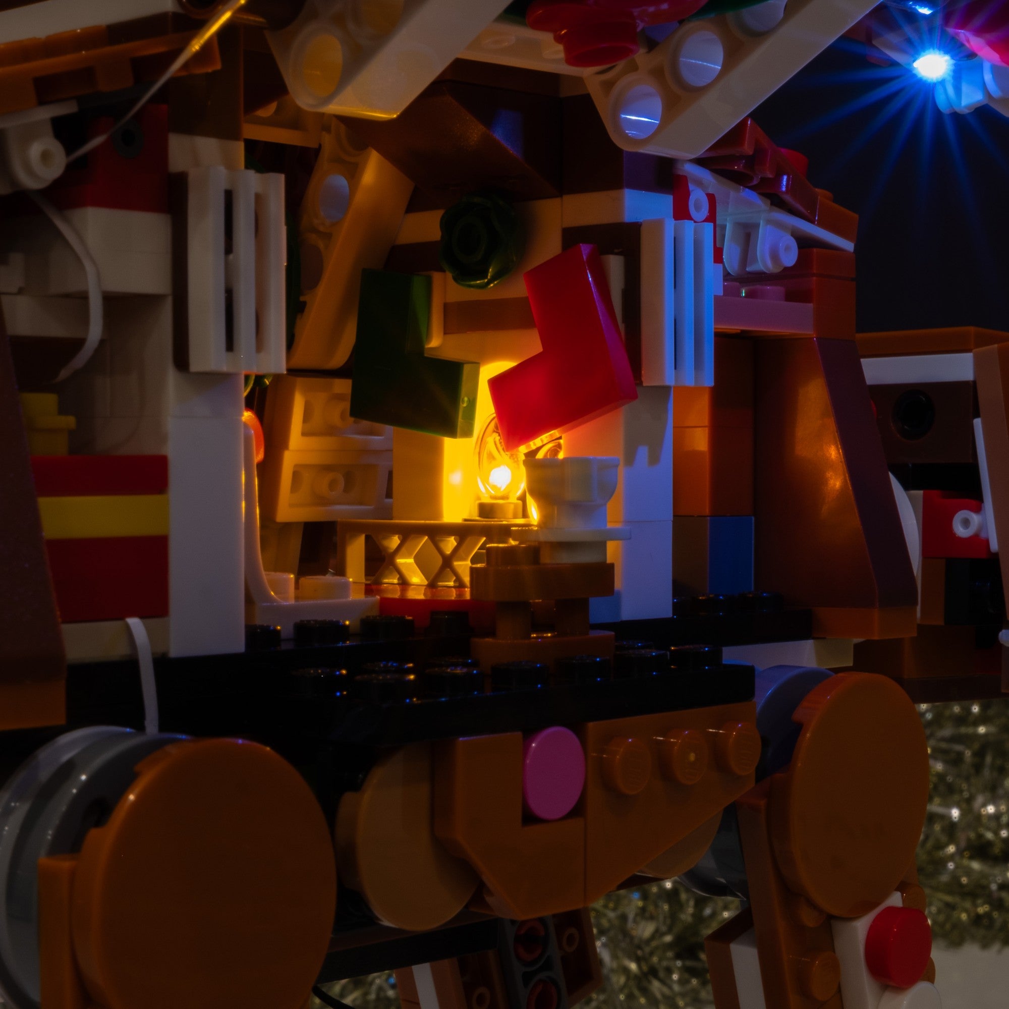 LEGO® Gingerbread AT-AT™ Walker #40806 DIY Light Bundle – Light My