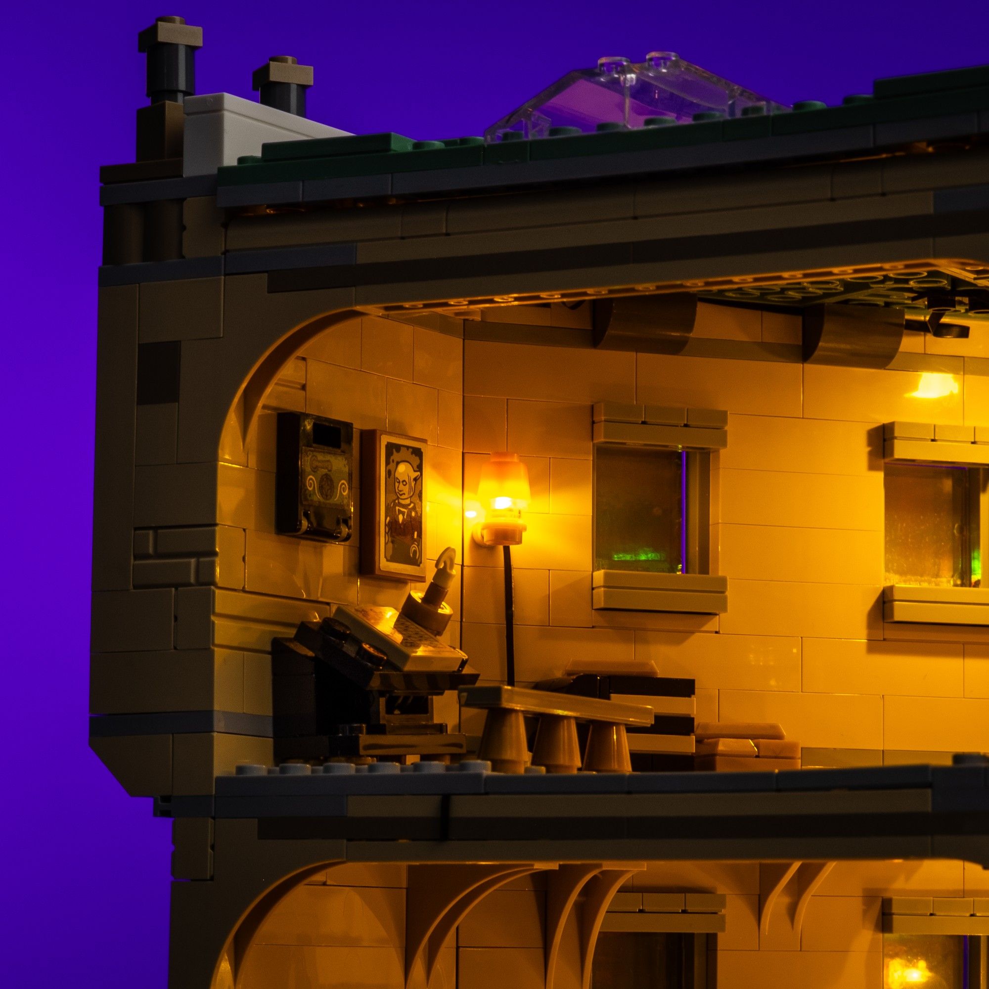 Light Kit for LEGO® Gringotts™ Wizarding Bank – Collectors