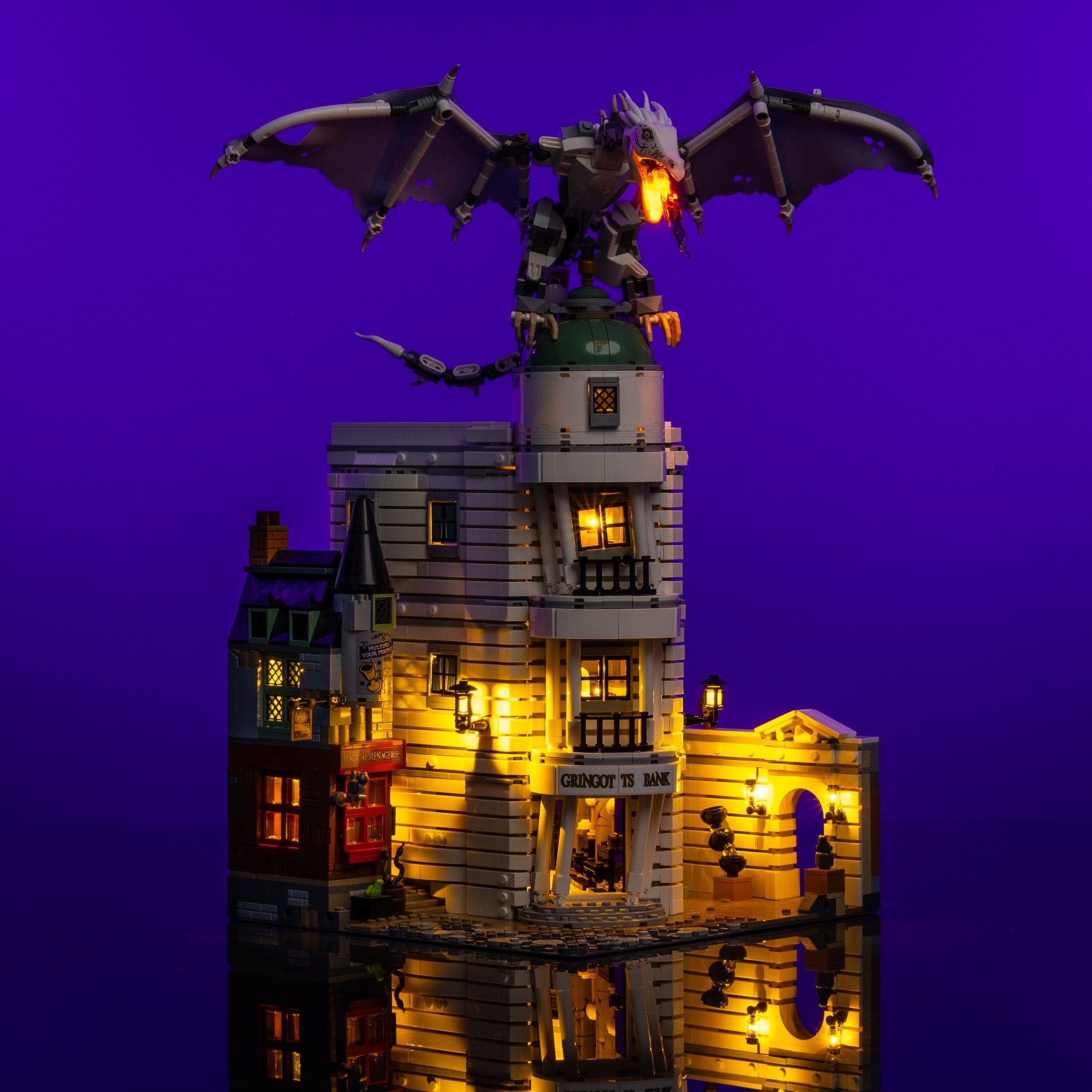 Light Kit for LEGO® Gringotts™ Wizarding Bank – Collectors