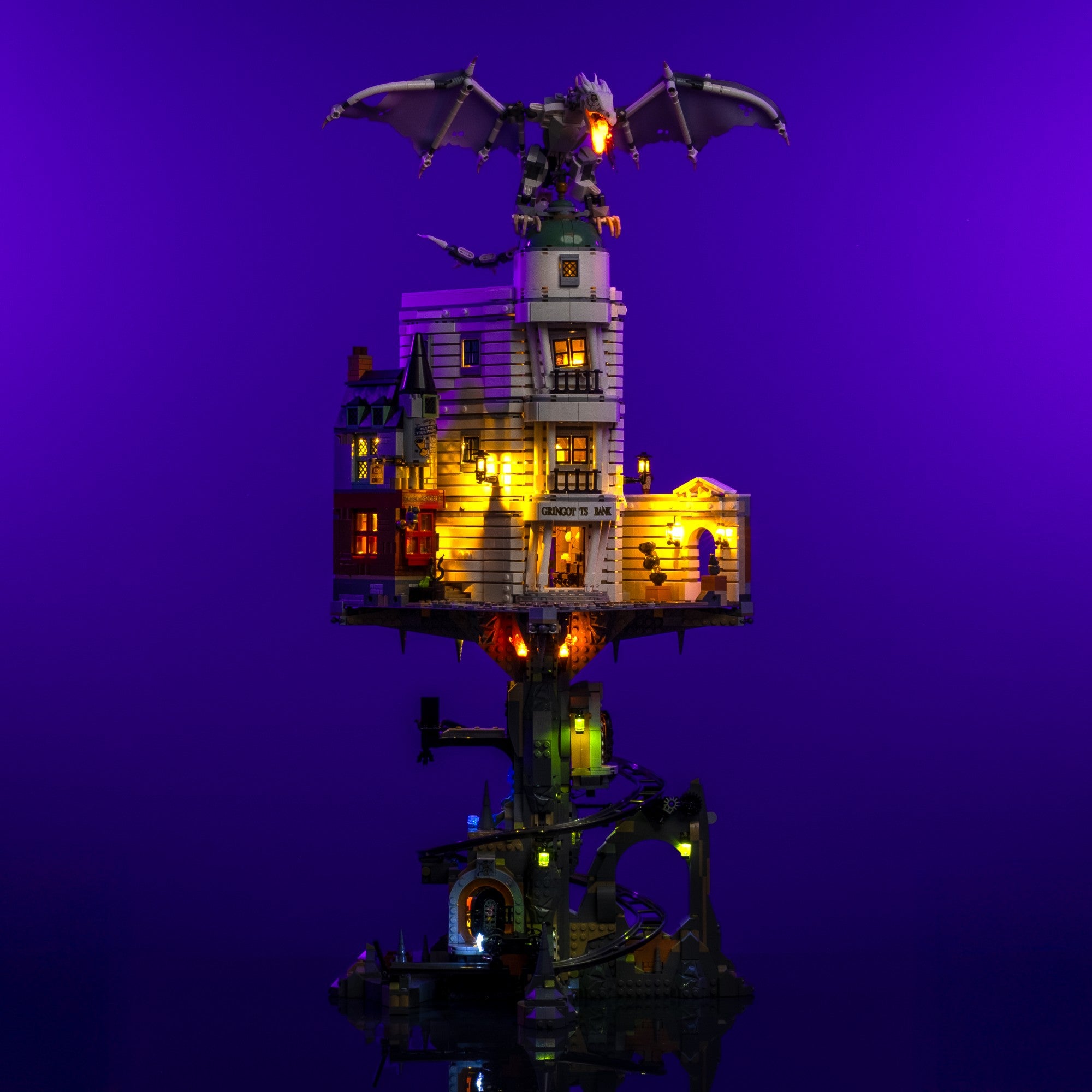 Light Kit for LEGO® Gringotts™ Wizarding Bank – Collectors
