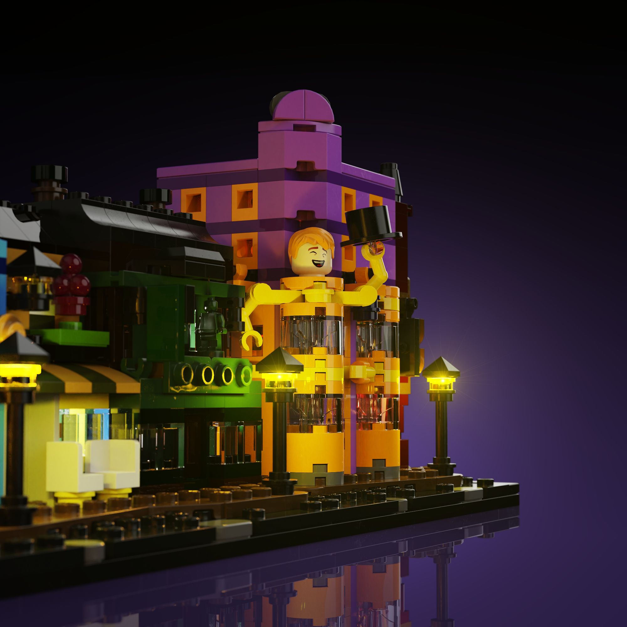LMB 2.0 Light Kit for LEGO Harry Potter Diagon Alley Wizarding