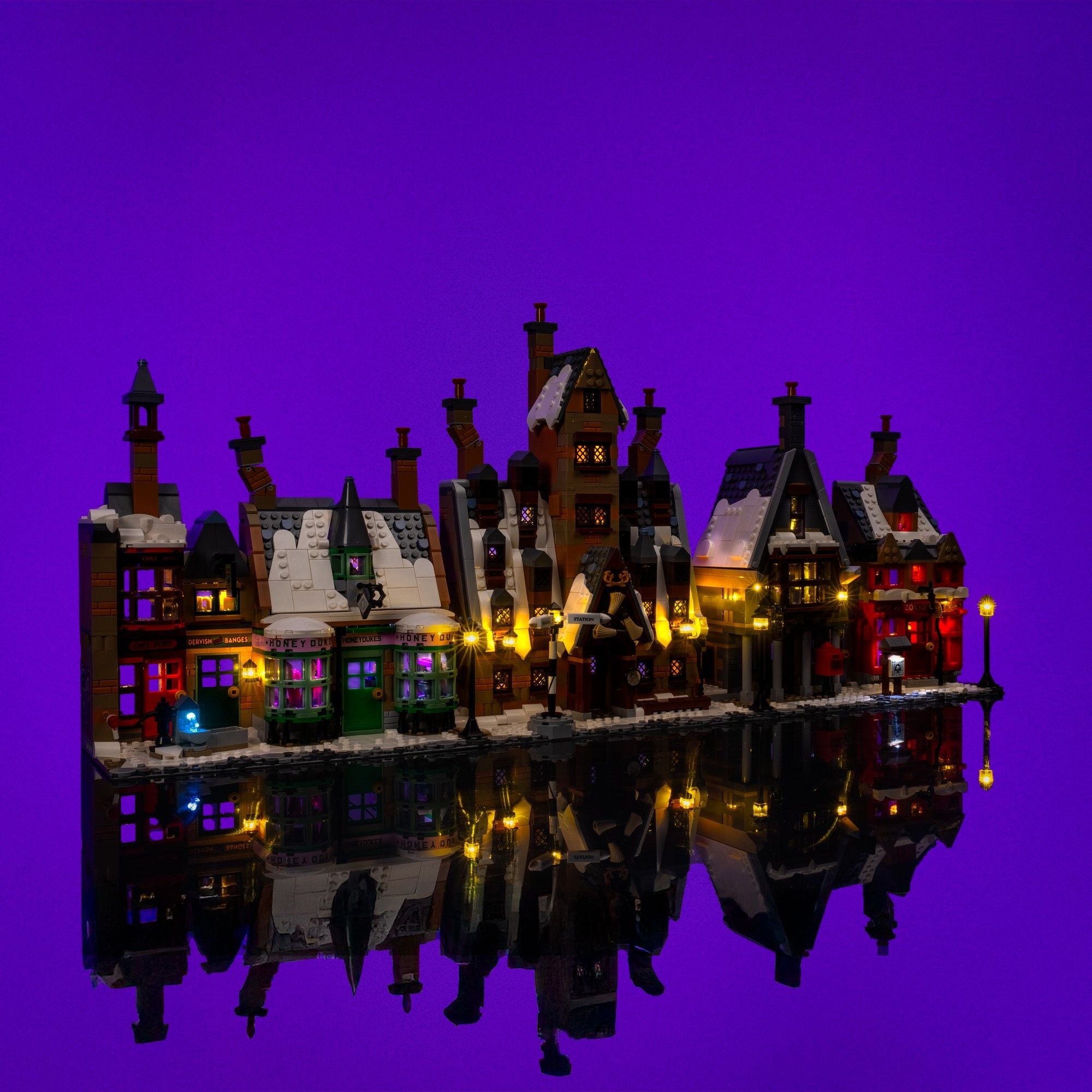 黒光りセット Light Kit for LEGO® Hogsmeade™ Village – Collectors' Edition