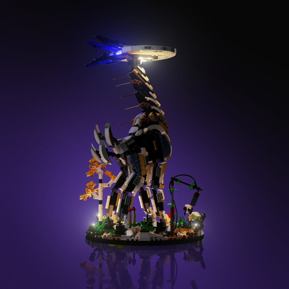 LIGHTAILING Kit Illuminazione LED Per Modello 76989 Horizon Forbidden West: Tallneck - Luce Per Set Building Blocks (Set Modello NON Incluso)