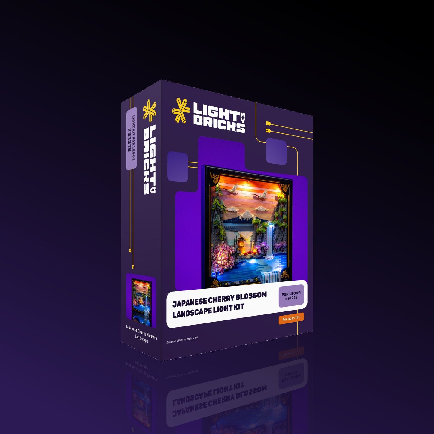 Light Kit for LEGO® Japanese Cherry Blossom Landscape #31218