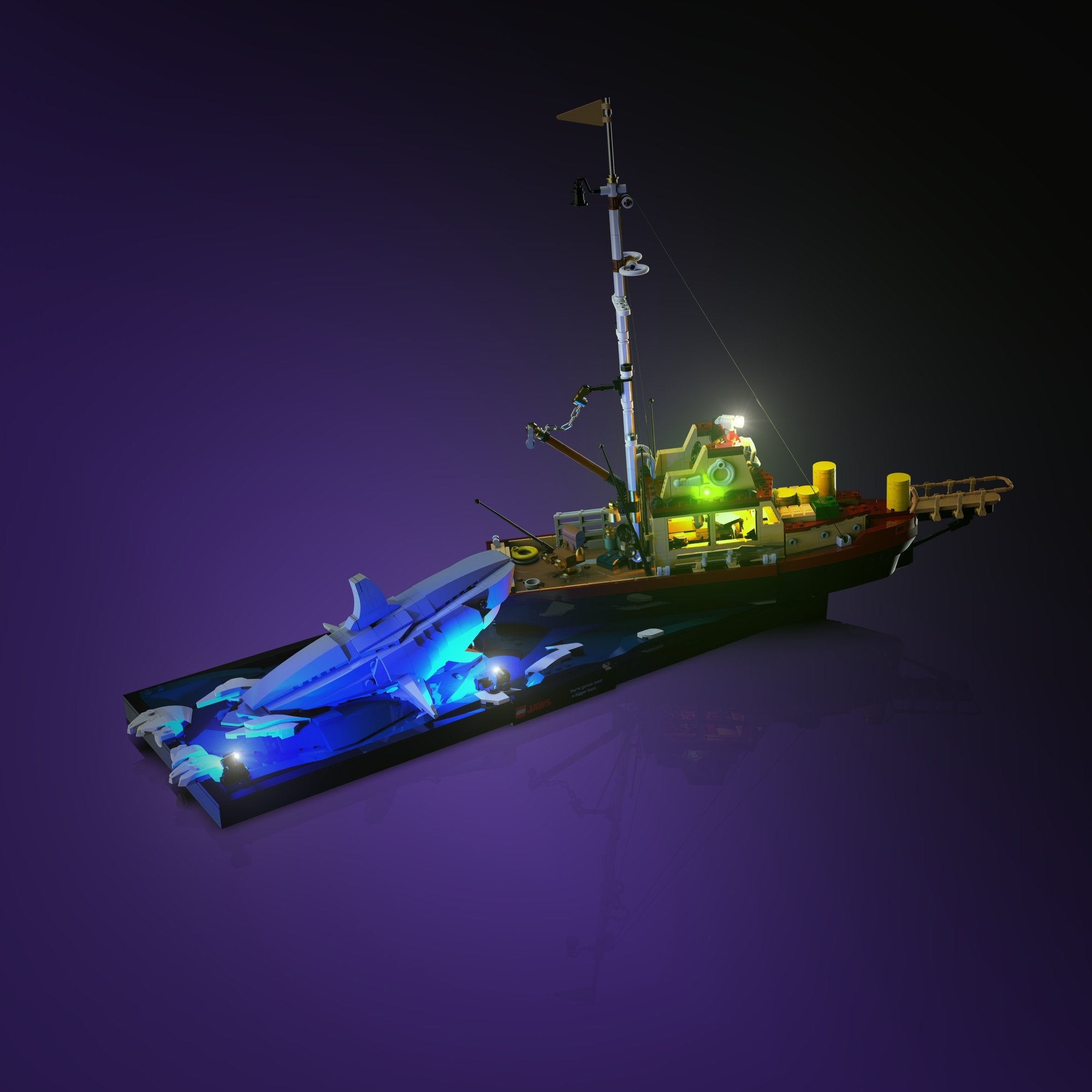 LMB 2.0 Light Kit for LEGO Jaws #21350 – Light My Bricks USA