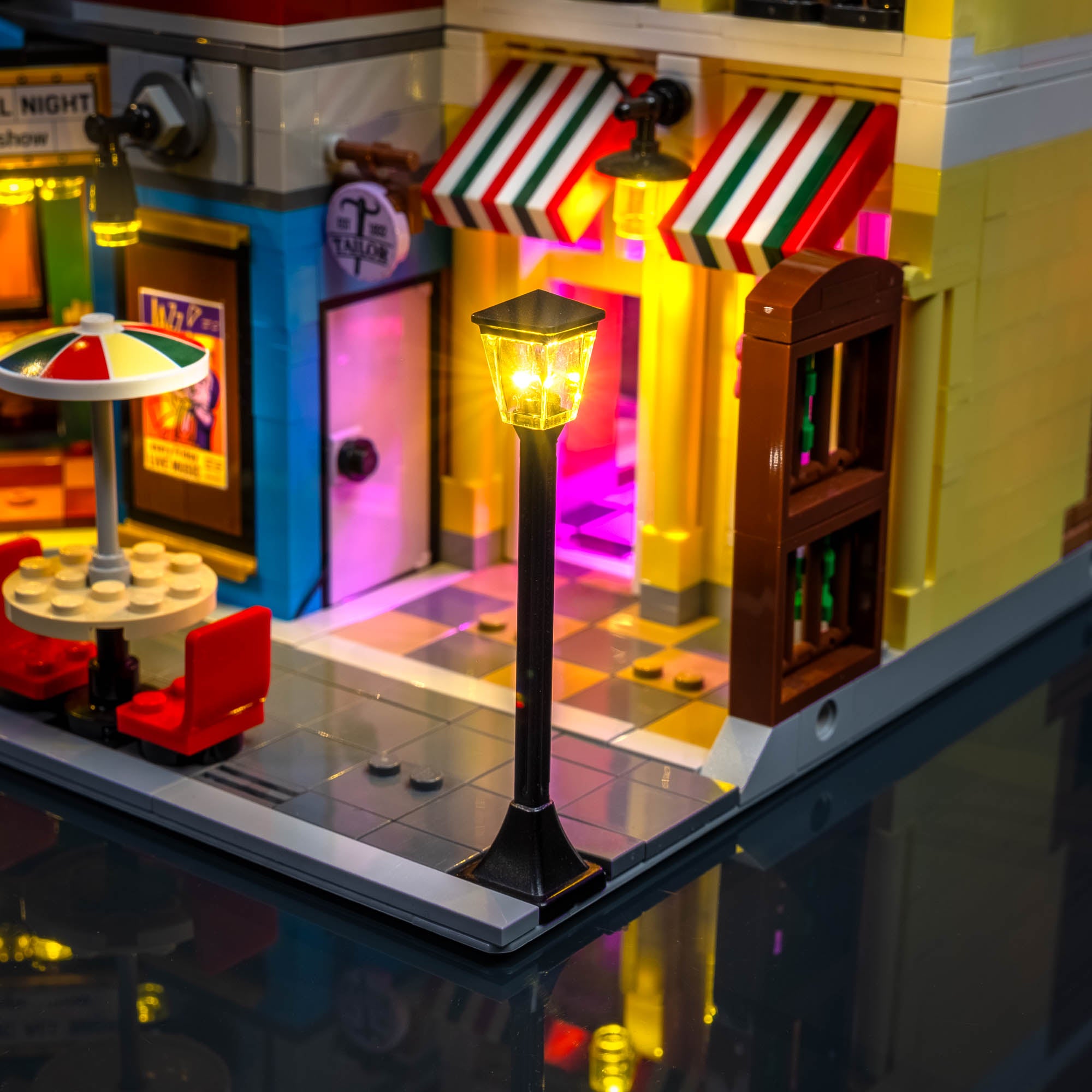 LMB 2.0 Light Kit for LEGO Jazz Club #10312 | Light My Bricks