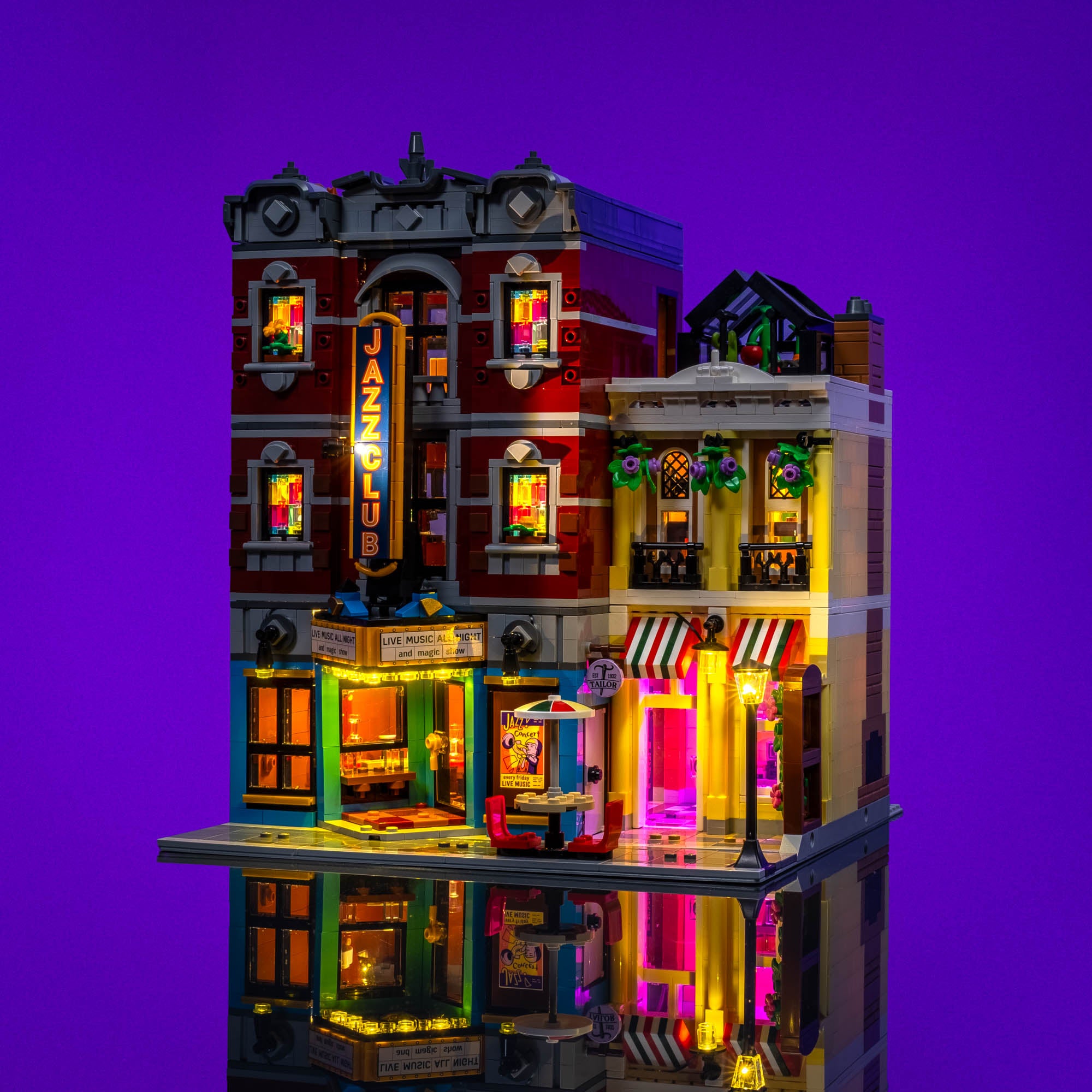LMB 2.0 Light Kit for LEGO Jazz Club #10312 – Light My Bricks USA