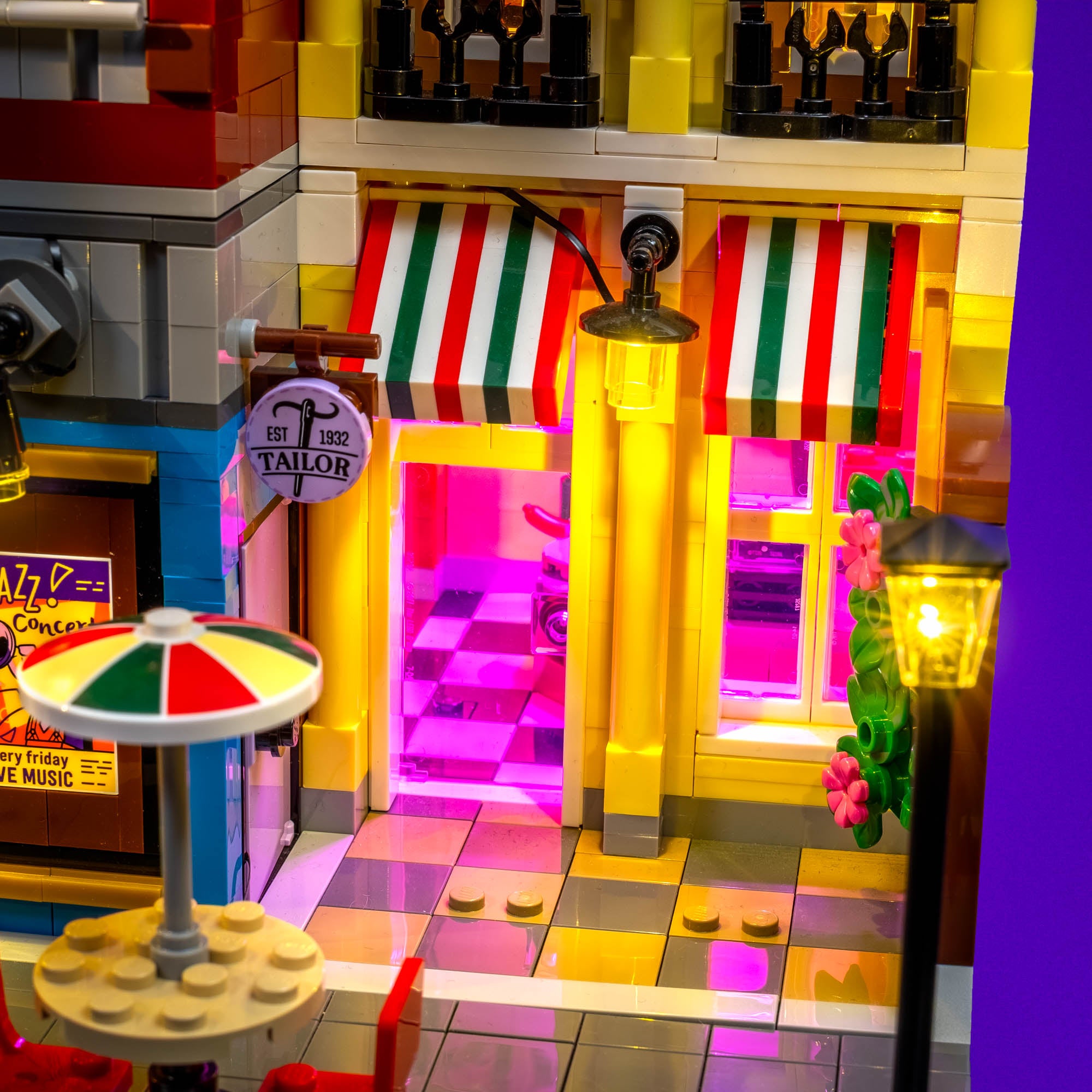 LMB 2.0 Light Kit for LEGO Jazz Club #10312 | Light My Bricks