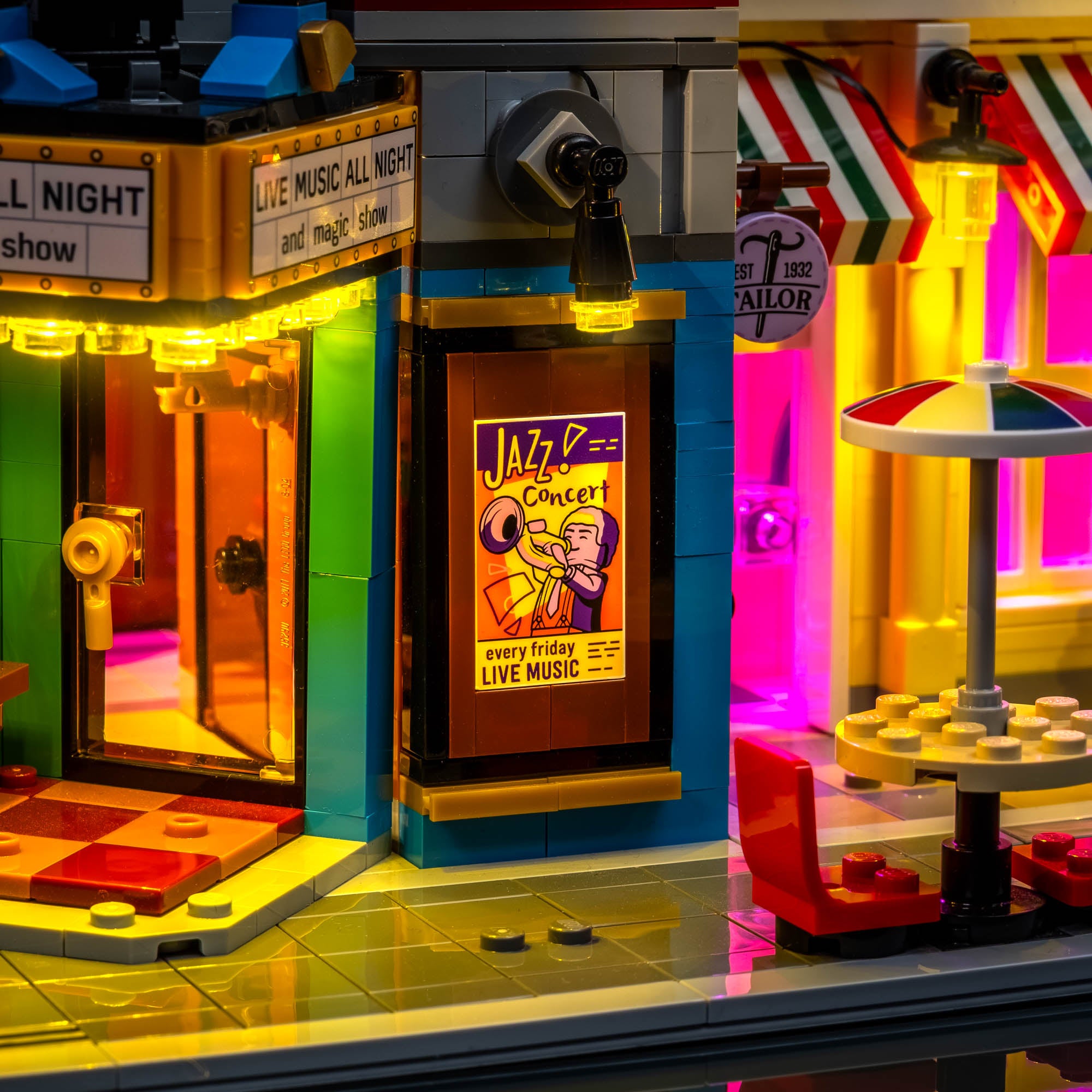 LMB 2.0 Light Kit for LEGO Jazz Club #10312 – Light My Bricks USA