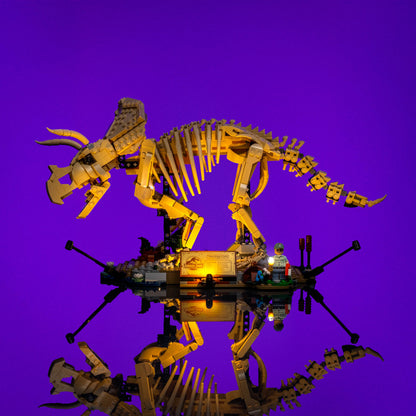Light Kit for LEGO® Jurassic World Dinosaur Fossils: Triceratops #77985