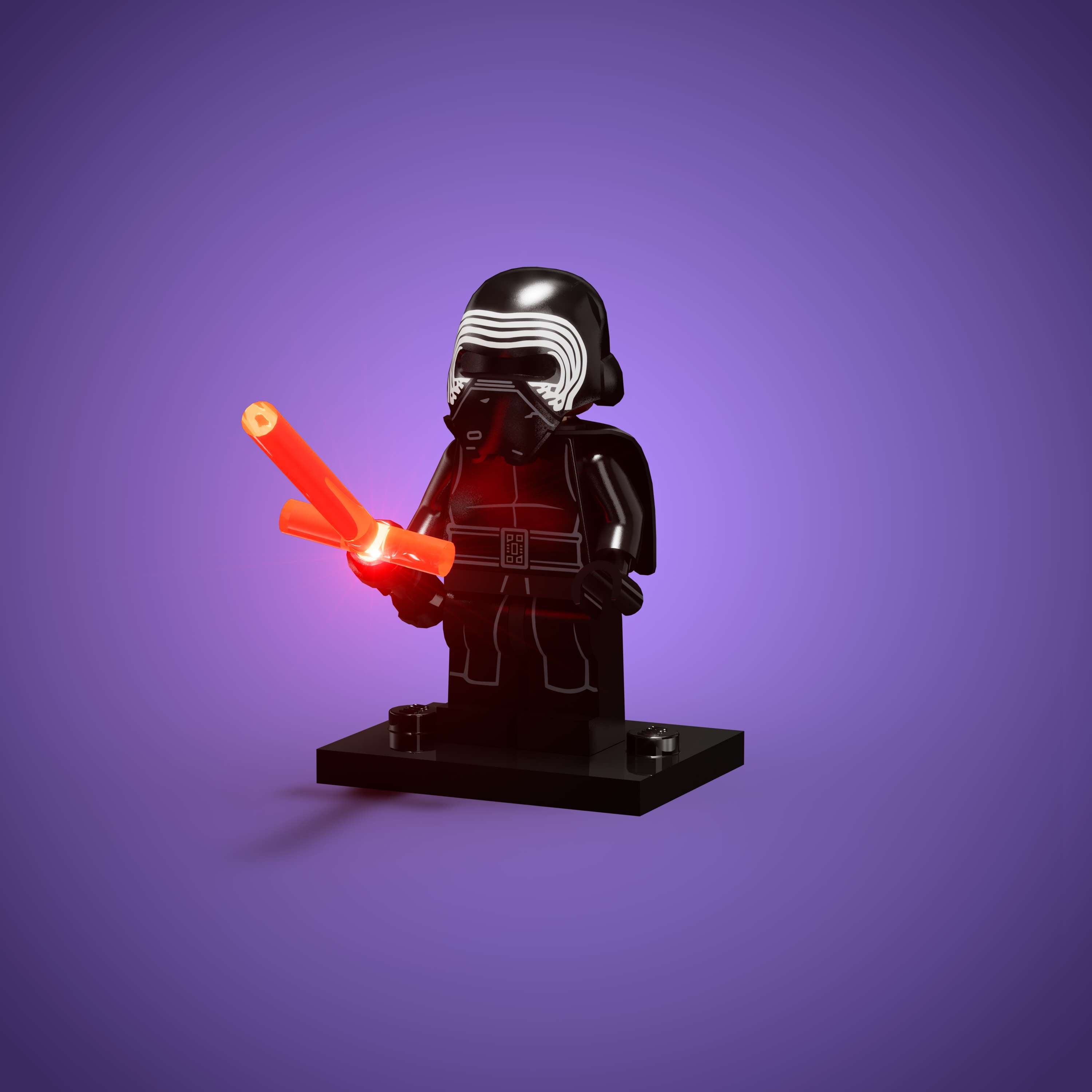 Astro Lightsaber - Kylo Ren 5cm | Light My Bricks – Light My