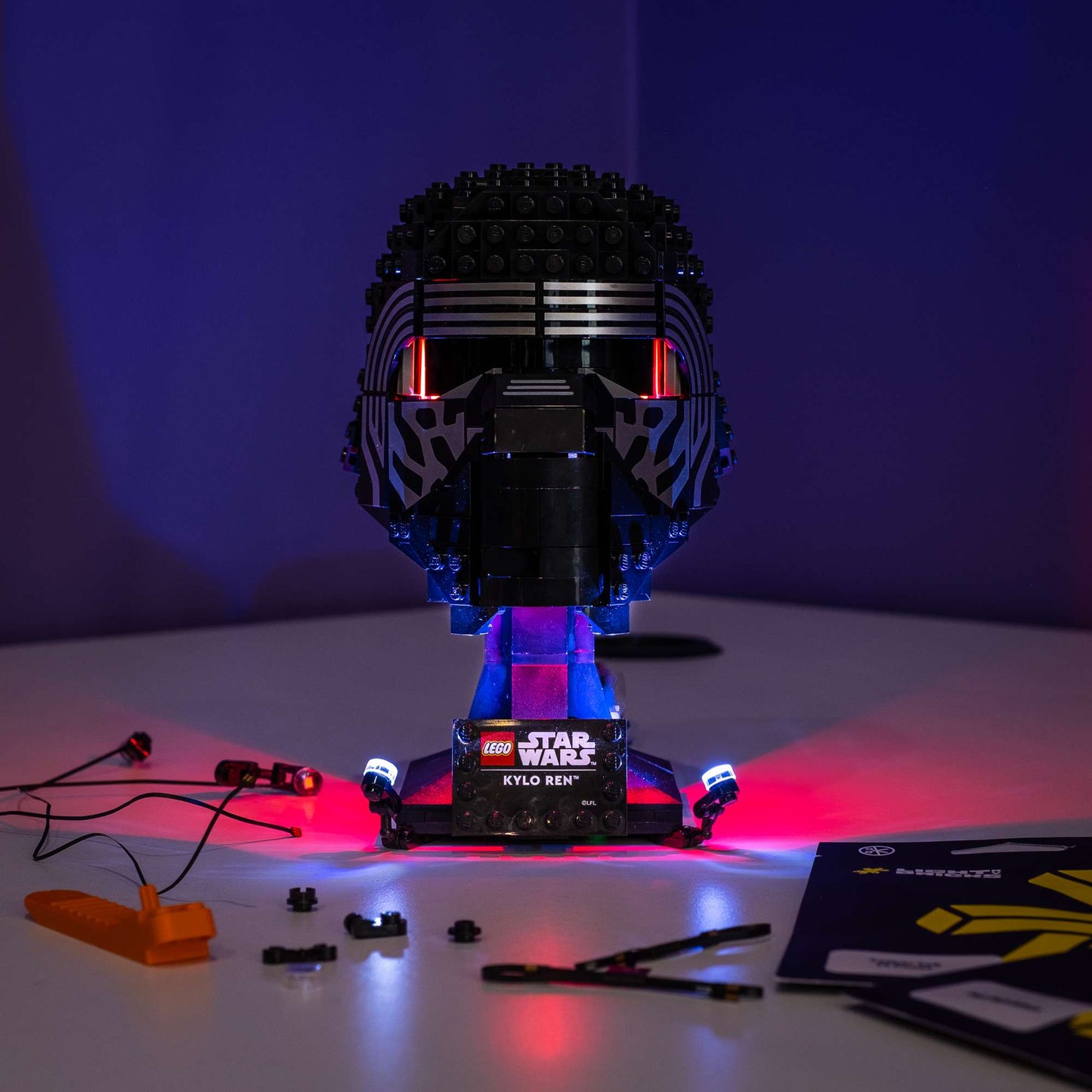 LEGO® Kylo Ren Helmet #75415 DIY Light Bundle