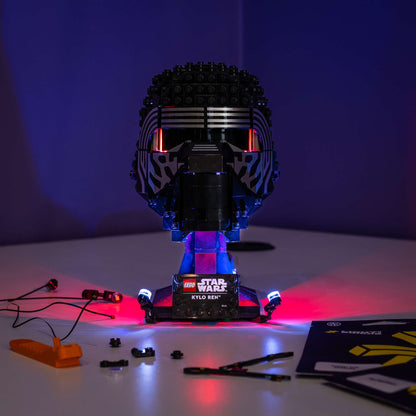 LEGO® Kylo Ren Helmet #75415 DIY Light Bundle