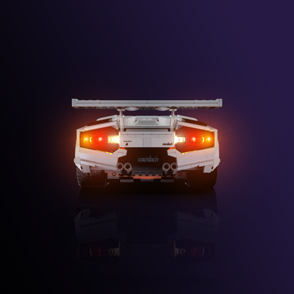 Light Kit for LEGO® Lamborghini Countach 5000 Quattrovalvole #10337