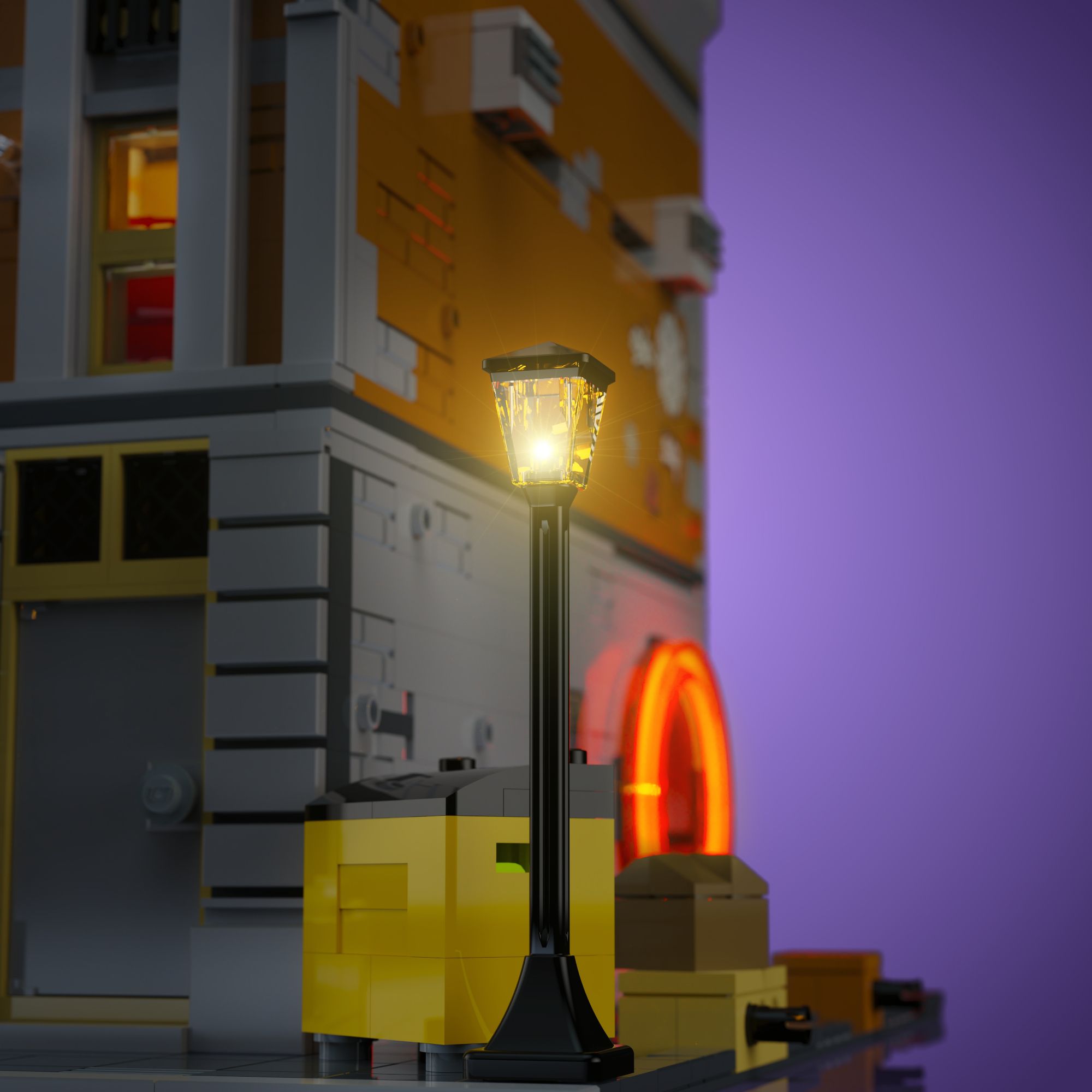 Astro Lamp - Black | Light My Bricks – Light My Bricks USA