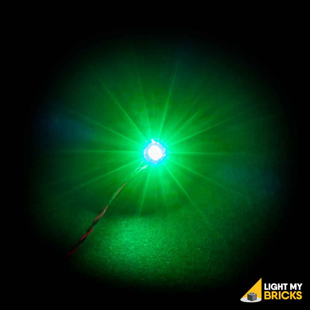 Bright green led light deals