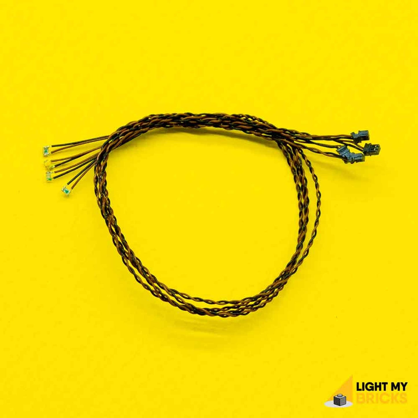 Micro Bit Lights (Flashing White) 30cm - (4 pack)