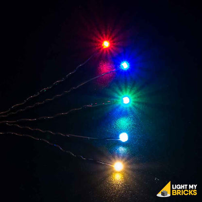 Micro Bit Lights (Flashing White) 30cm - (4 pack)