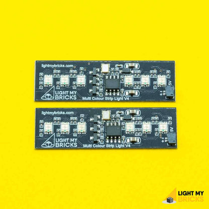 Multi Colour Strip Light (2pk)